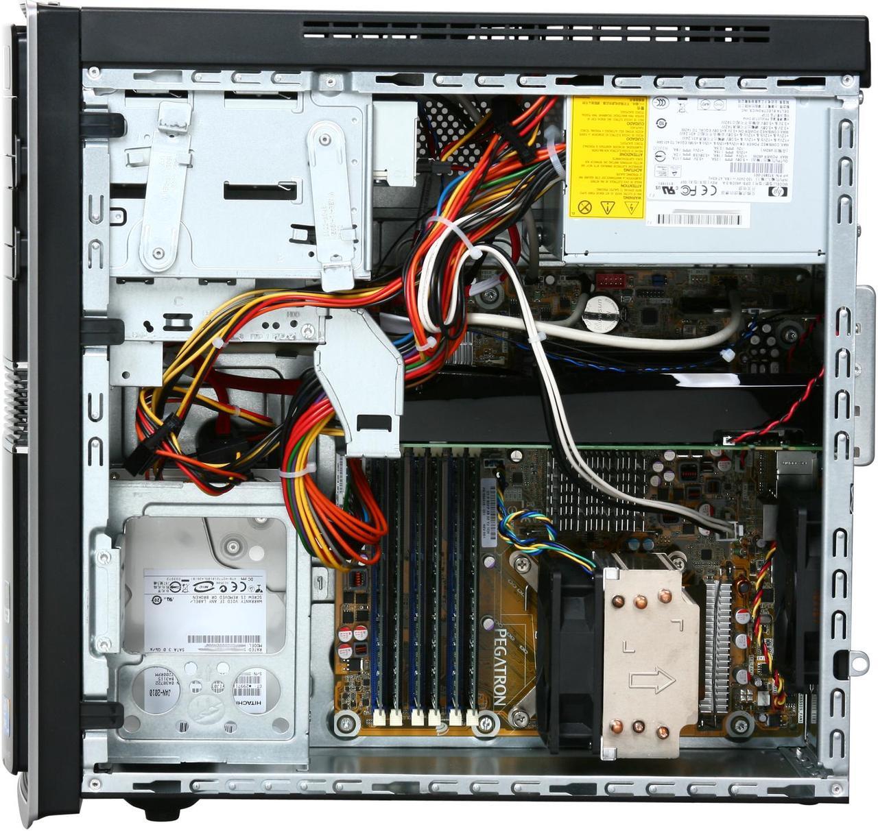 Alt view image 6 of 10 - HP Desktop PC Pavilion Elite HPE-170F(AY604AA#ABA) Intel Core i7-920 9GB DDR3 1TB HDD NVIDIA GeForce GTX 260 Windows 7 Home Premium 64-bit