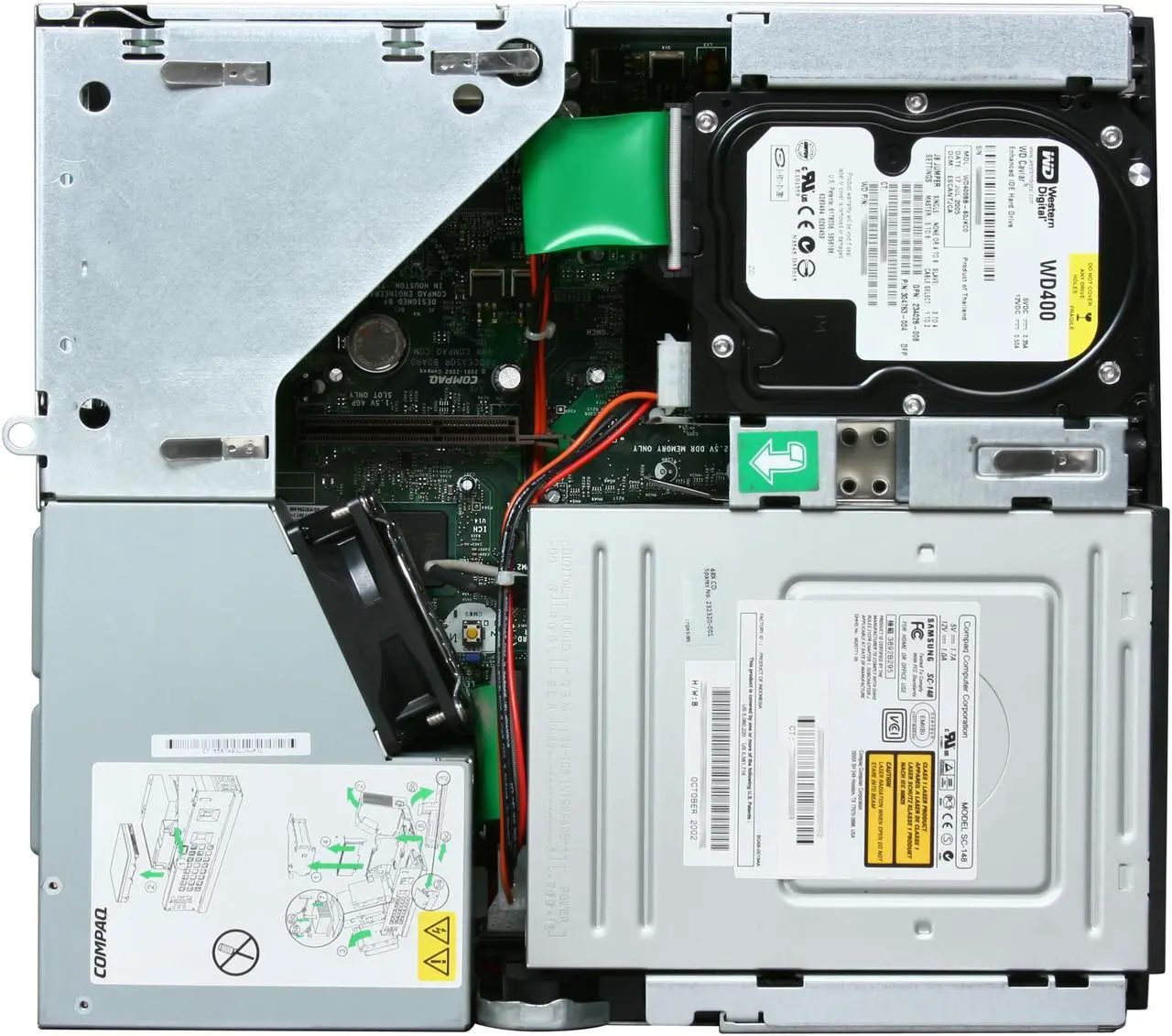 Alt view image 7 of 8 - HP Compaq Desktop PC EVO HP/D510-R 2.40GHz 512MB DDR 40GB HDD Windows XP Professional