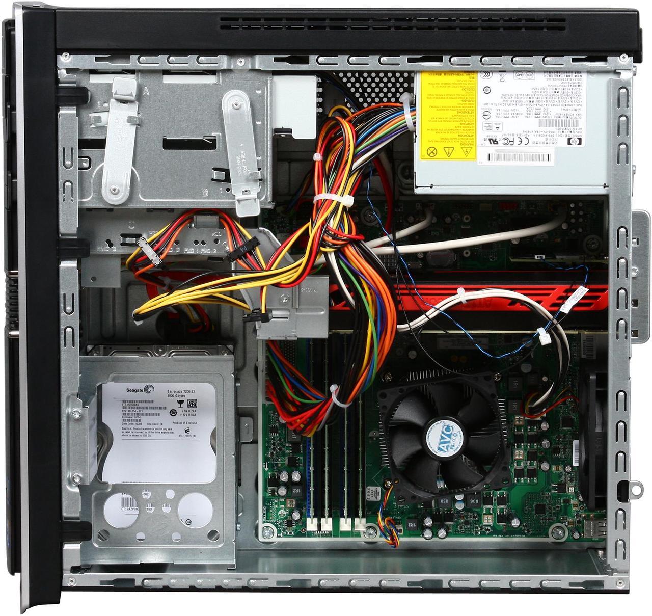 Alt view image 6 of 9 - HP Desktop PC Pavilion Elite HPE-250F Intel Core i7-860 8GB DDR3 1TB HDD ATI Radeon HD 5770 Windows 7 Home Premium 64-bit