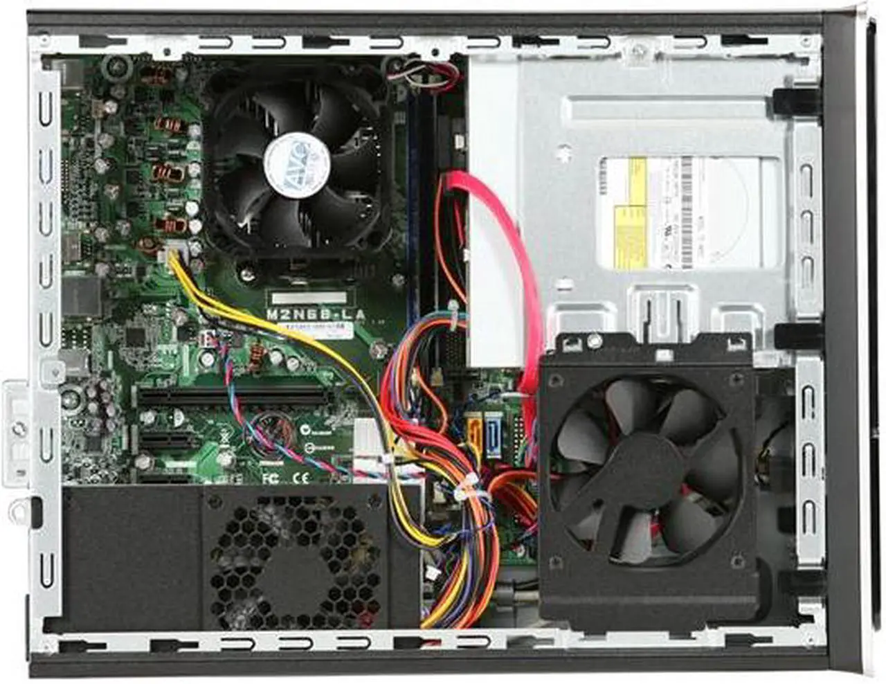 Alt view image 6 of 9 - HP Desktop PC Pavilion Slimline S5510F (BQ466AA#ABA) AMD Athlon II X2 240 3GB DDR2 640GB HDD NVIDIA GeForce 6150 SE Windows 7 Home Premium 64-bit