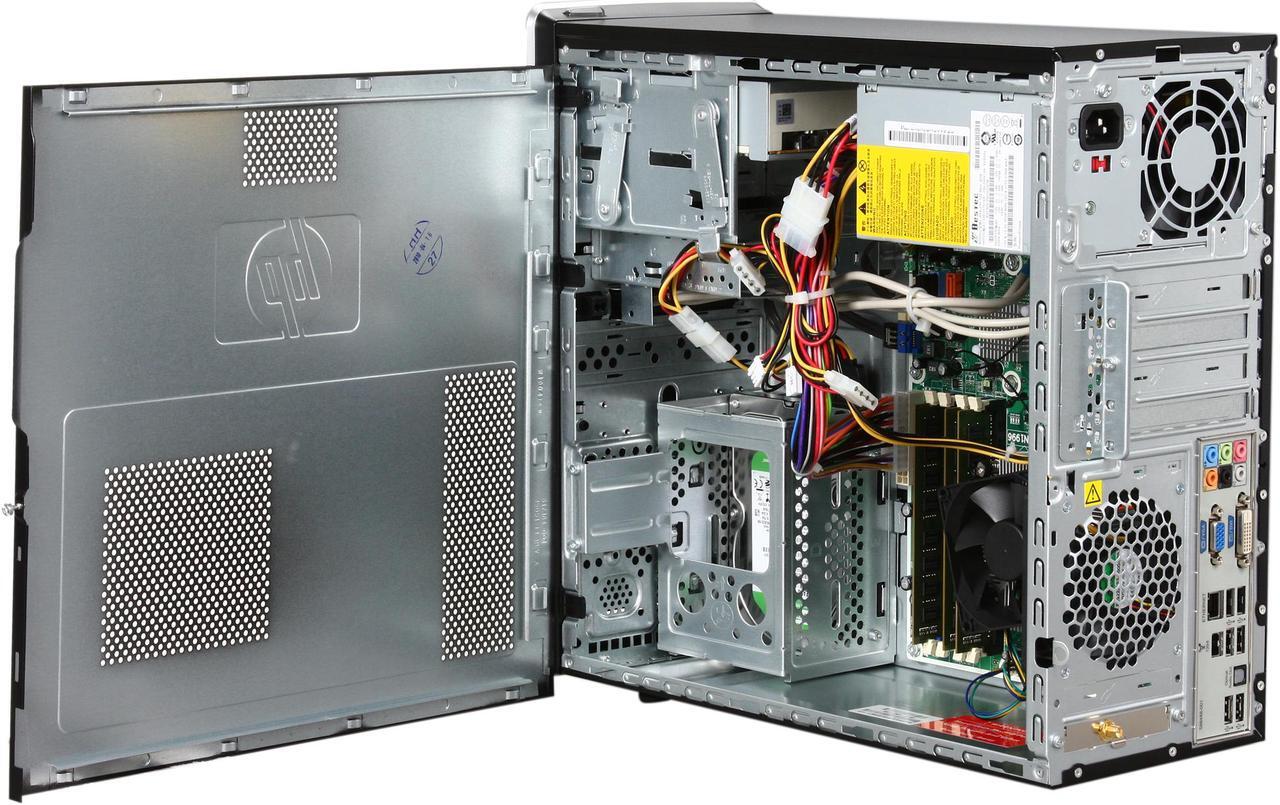 Alt view image 5 of 9 - HP Desktop PC Pavilion P6530 Intel Core i3-540 6GB 1TB HDD Windows 7 Home Premium 64-bit