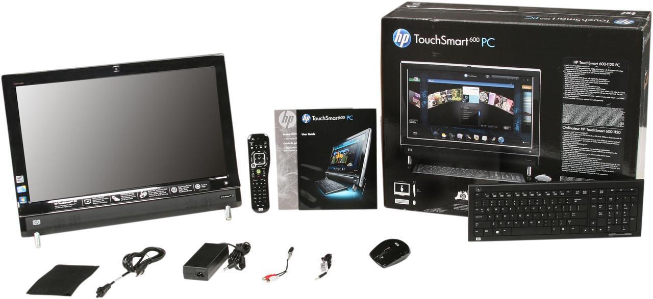 Alt view image 8 of 8 - HP Desktop PC TouchSmart 600-1120 Intel Core i3-330M 4GB DDR3 1TB HDD 23" Touchscreen Windows 7 Home Premium 64-bit