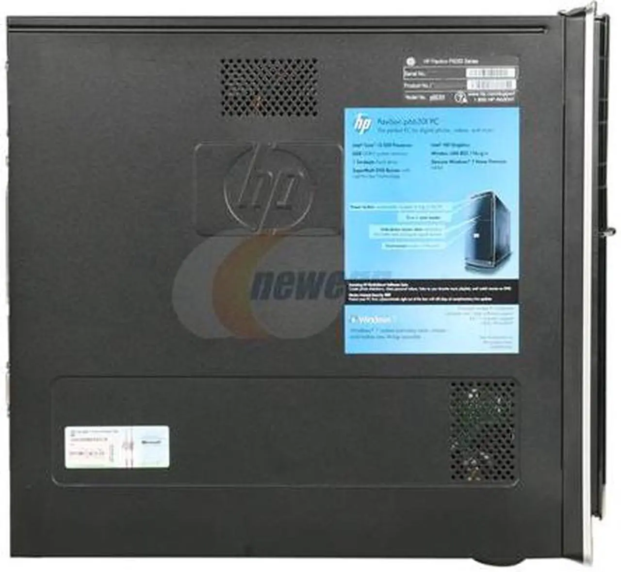Alt view image 4 of 6 - HP Desktop PC Pavilion P6630F (BM421AA#ABA) Intel Core i3-550 6GB DDR3 1TB HDD Intel HD Graphics Windows 7 Home Premium 64-bit