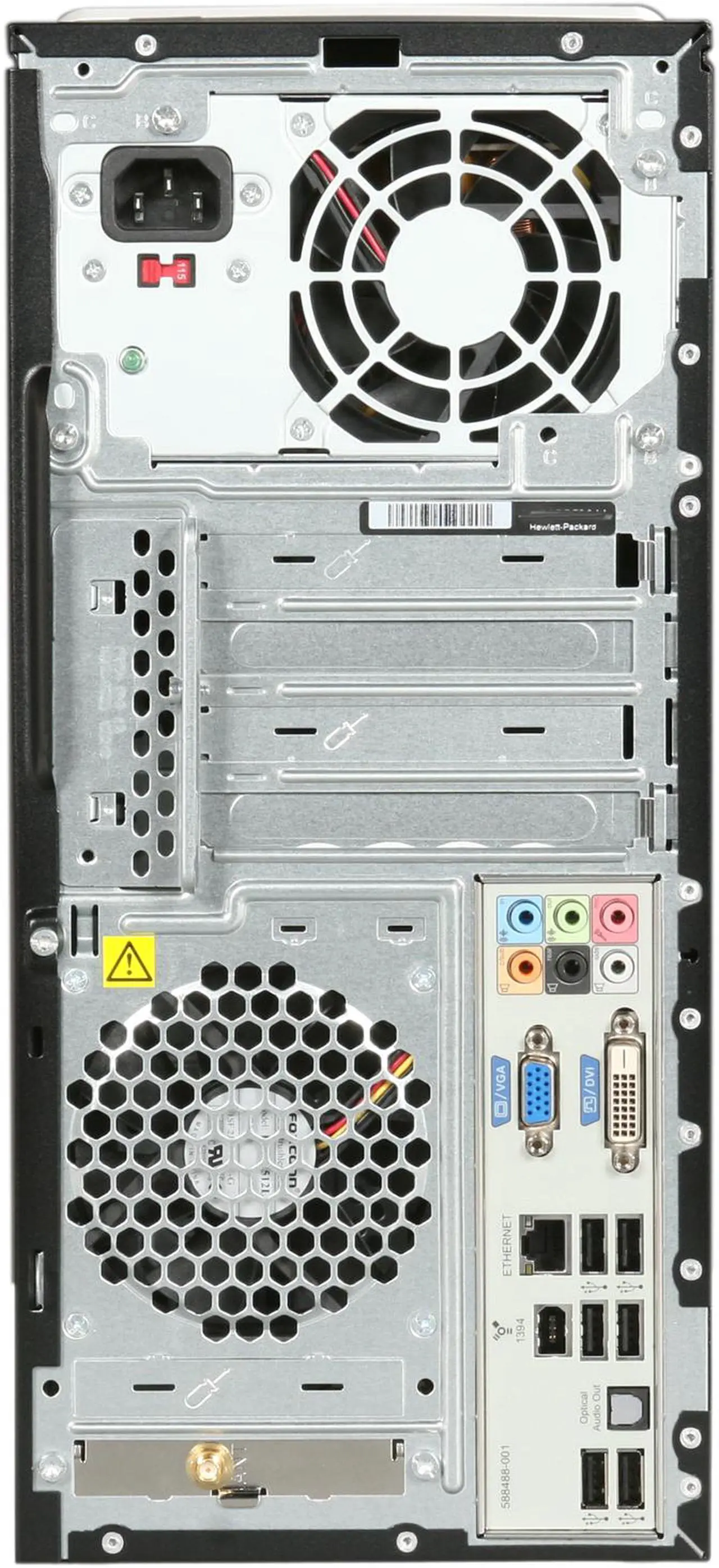Alt view image 5 of 6 - HP Desktop PC Pavilion P6630F (BM421AA#ABA) Intel Core i3-550 6GB DDR3 1TB HDD Intel HD Graphics Windows 7 Home Premium 64-bit