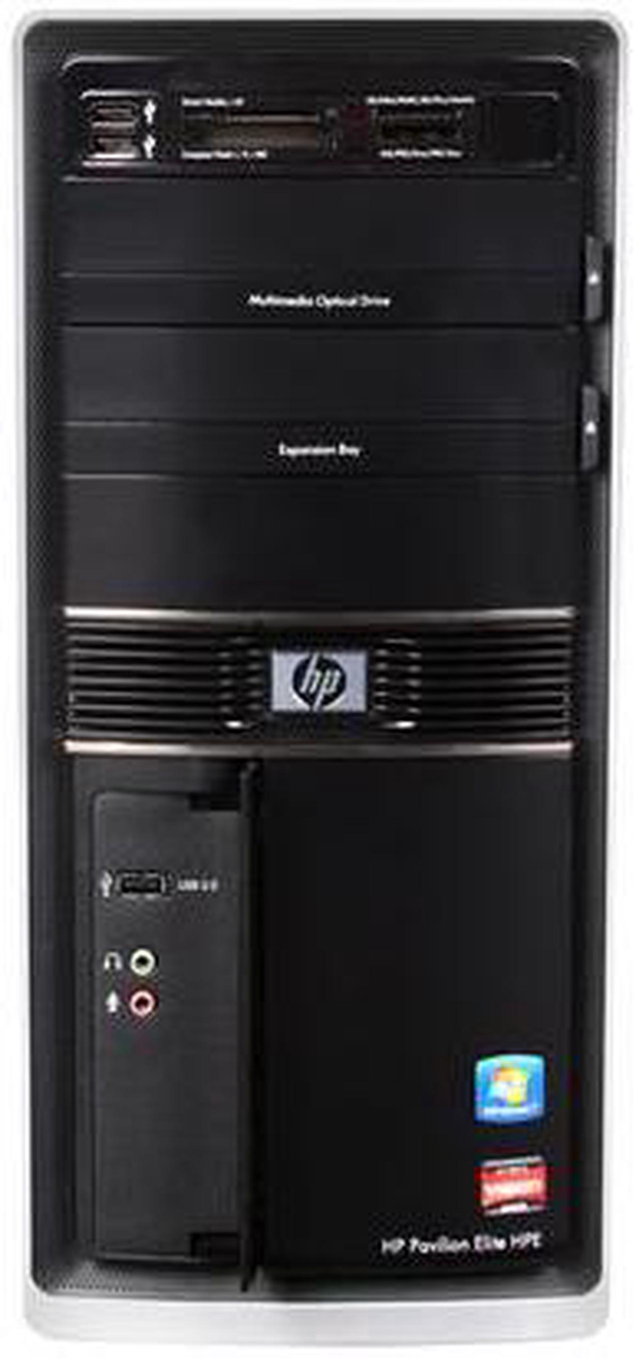 Alt view image 2 of 8 - HP Desktop PC Pavilion Elite HPE-410F (BM424AA#ABA) AMD Phenom II X6 1045T 8GB DDR3 1TB HDD ATI Radeon HD 5570 Windows 7 Home Premium 64-bit