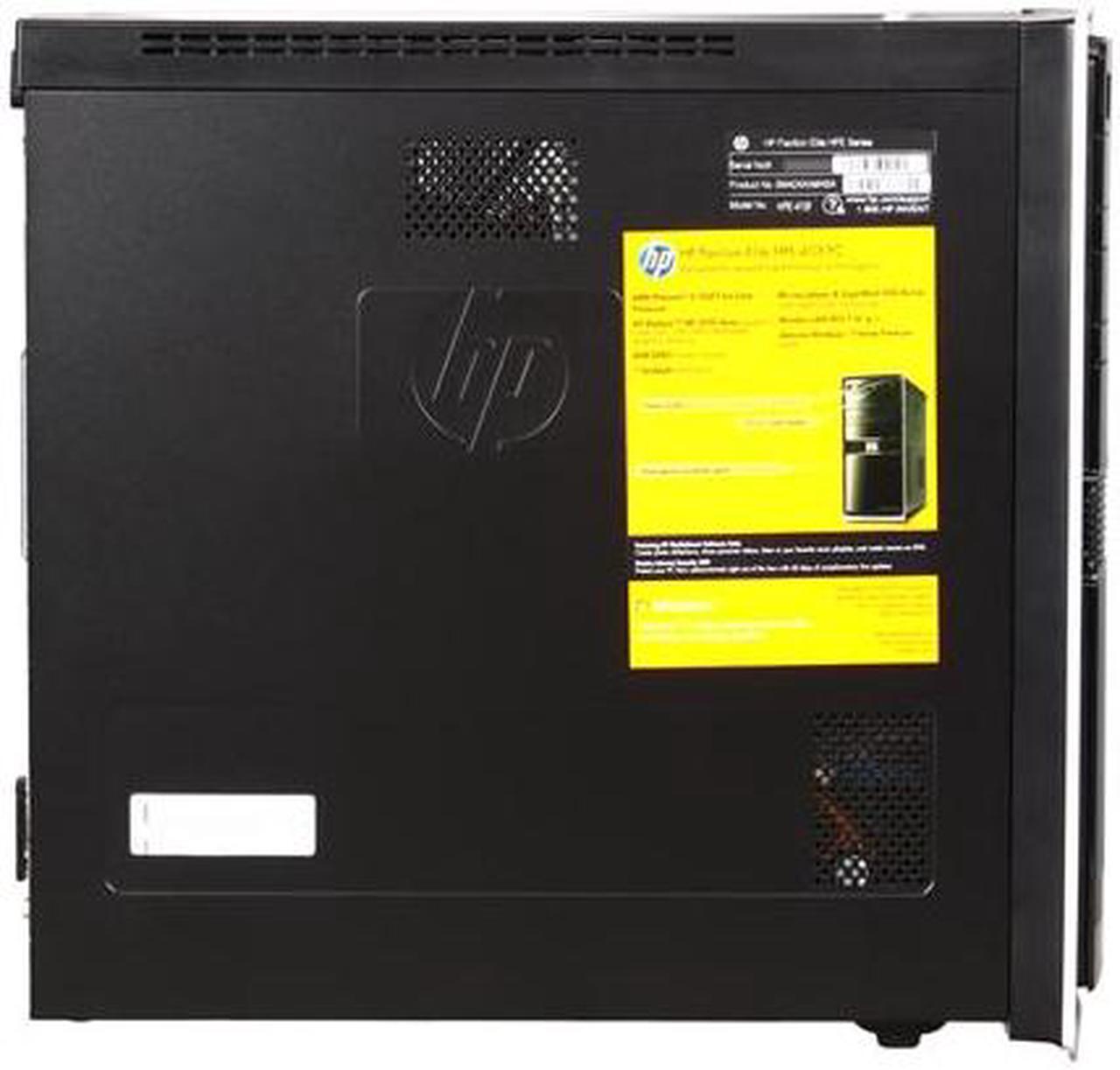 Alt view image 4 of 8 - HP Desktop PC Pavilion Elite HPE-410F (BM424AA#ABA) AMD Phenom II X6 1045T 8GB DDR3 1TB HDD ATI Radeon HD 5570 Windows 7 Home Premium 64-bit