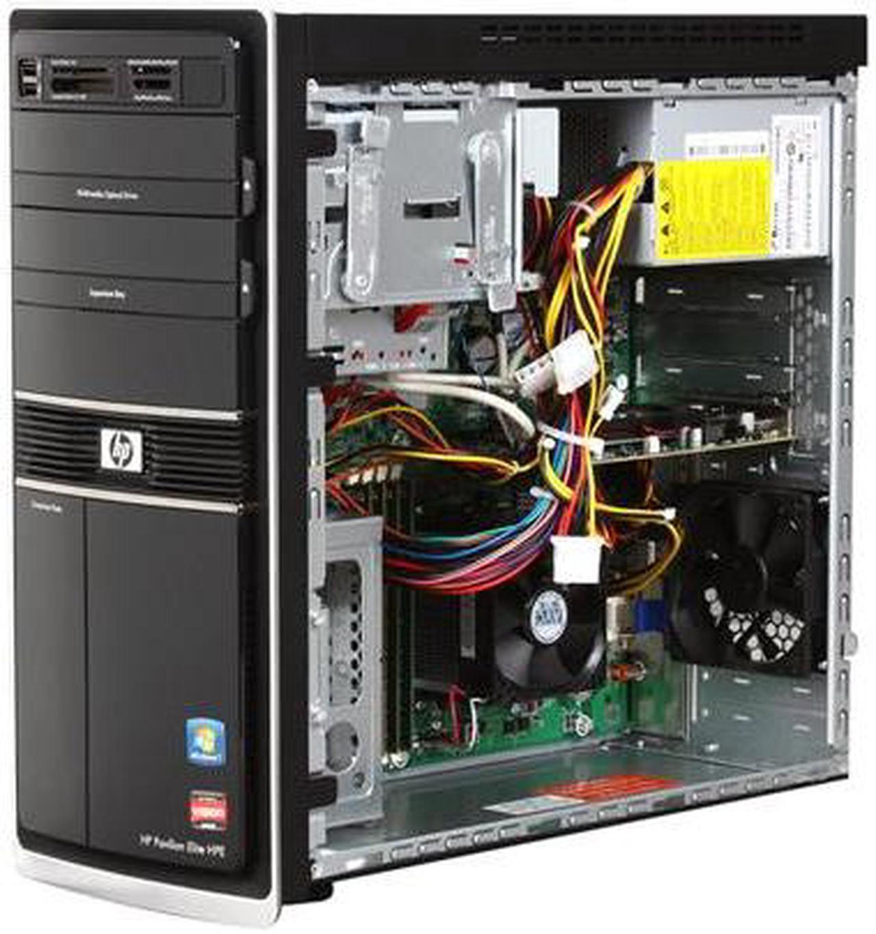 Alt view image 7 of 8 - HP Desktop PC Pavilion Elite HPE-410F (BM424AA#ABA) AMD Phenom II X6 1045T 8GB DDR3 1TB HDD ATI Radeon HD 5570 Windows 7 Home Premium 64-bit