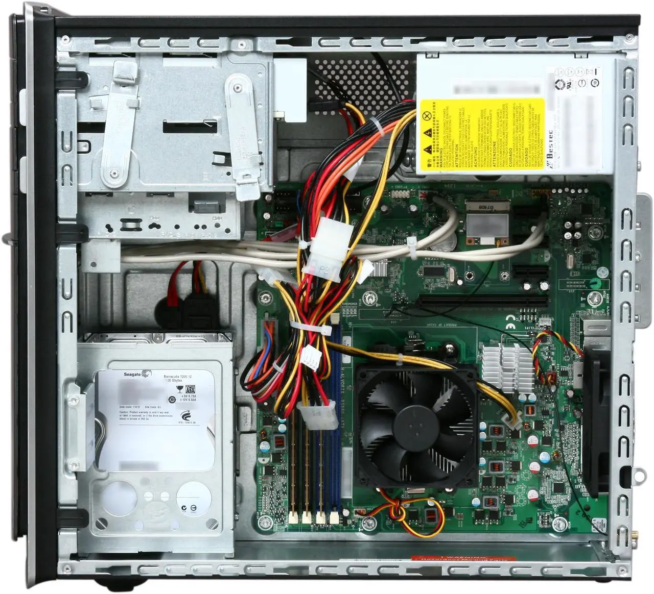 Alt view image 6 of 8 - HP Desktop PC Pavilion p6674y (BT552AAR#ABA) AMD Phenom II X4 820 6GB DDR3 1TB HDD ATI Radeon HD 4200 Windows 7 Home Premium 64-bit