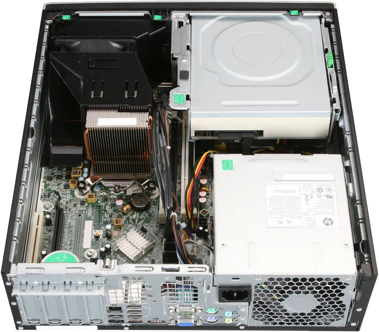 Alt view image 6 of 8 - HP Compaq Desktop PC 6200 Pro (LA063UT#ABA) Intel Core i3-2100 2GB DDR3 250GB HDD Intel HD Graphics 2000 Windows 7 Professional 32-bit