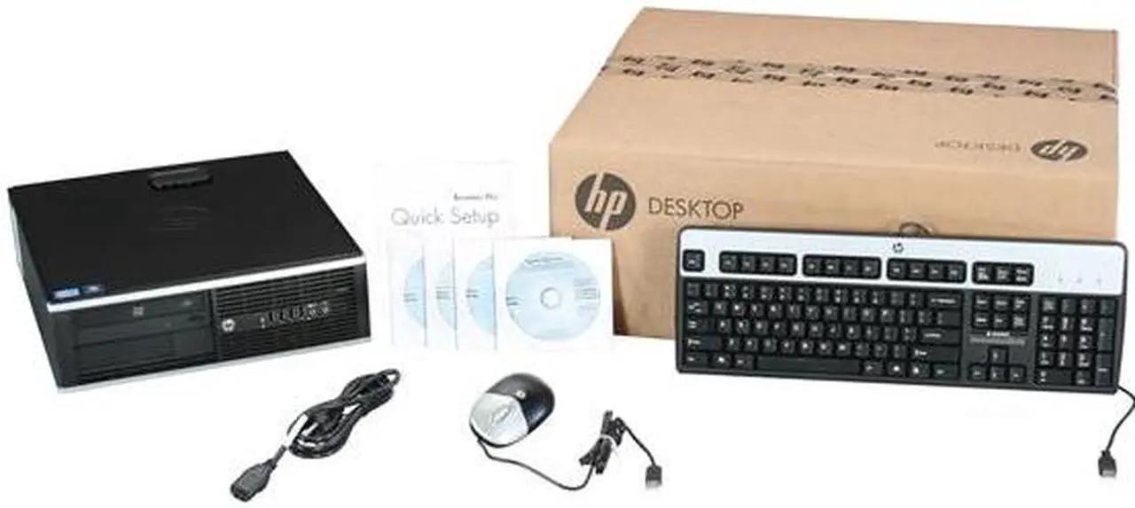 Alt view image 8 of 8 - HP Compaq Desktop PC 6200 Pro (LA063UT#ABA) Intel Core i3-2100 2GB DDR3 250GB HDD Intel HD Graphics 2000 Windows 7 Professional 32-bit