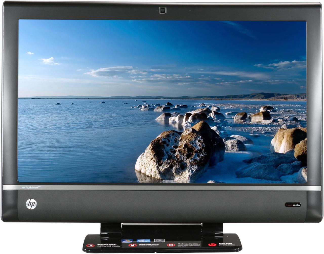 Alt view image 2 of 9 - HP All-in-One PC TouchSmart 610-1150f (QP675AA#ABA) Intel Core i5-2300 6GB DDR3 1TB HDD 23" Touchscreen Windows 7 Home Premium 64-bit