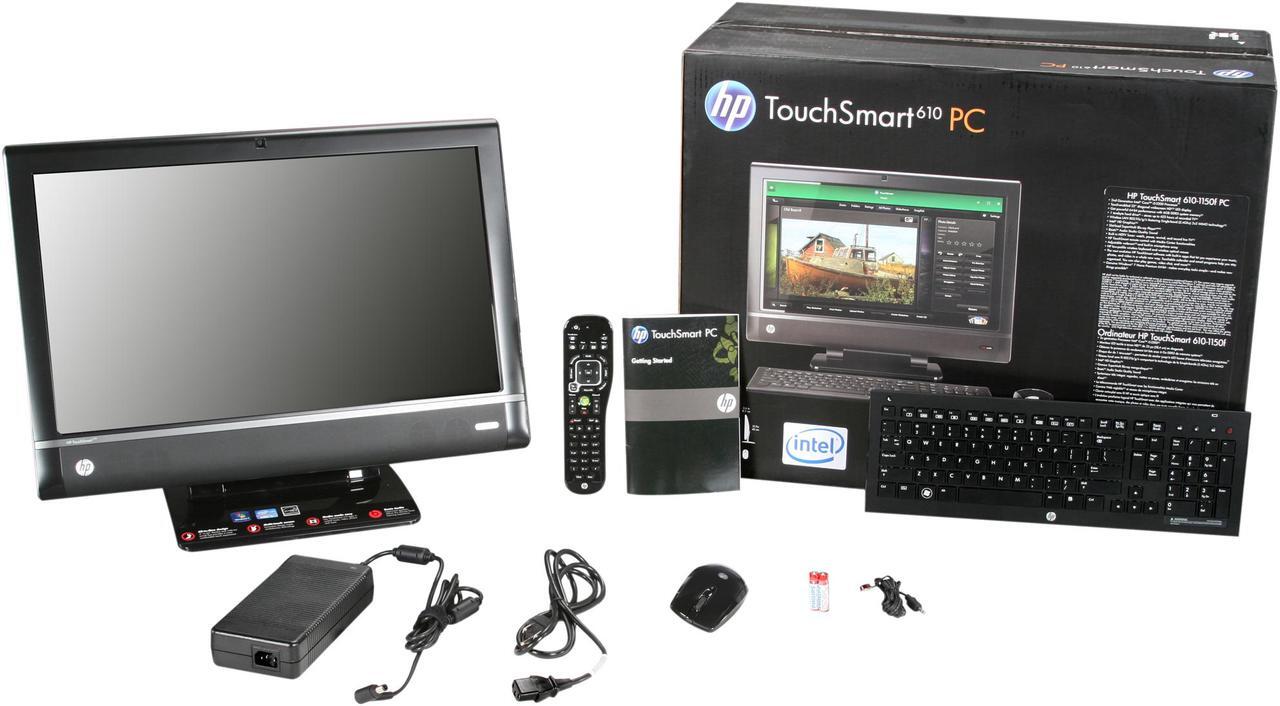 Alt view image 9 of 9 - HP All-in-One PC TouchSmart 610-1150f (QP675AA#ABA) Intel Core i5-2300 6GB DDR3 1TB HDD 23" Touchscreen Windows 7 Home Premium 64-bit