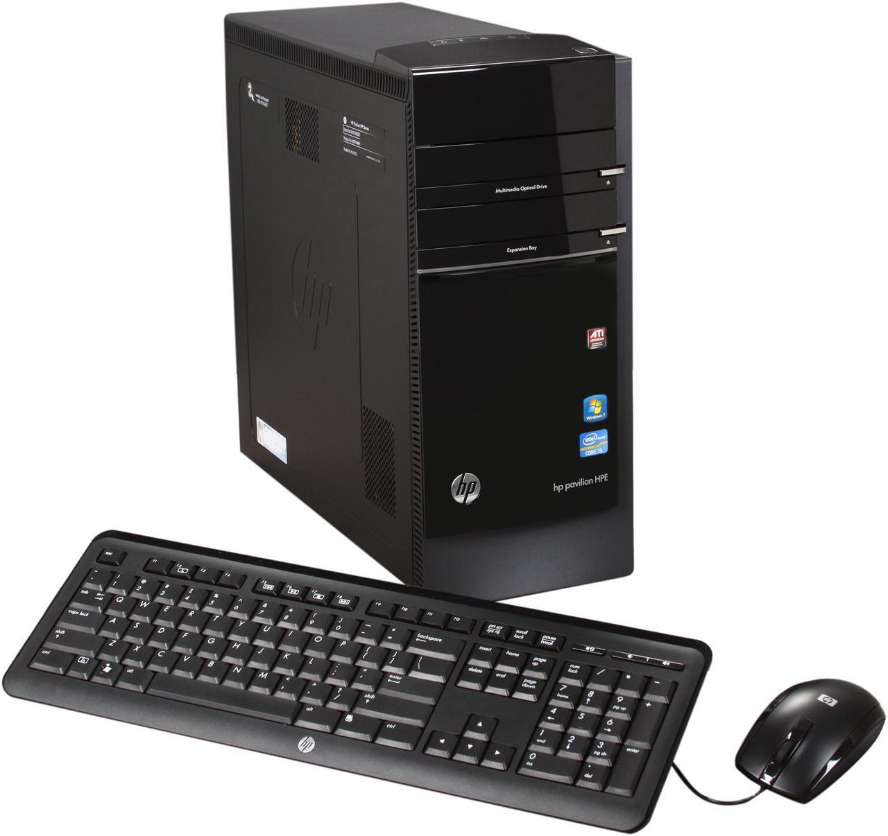 Main image of HP Desktop PC Pavilion Elite h8-1010 (QN557AA#ABA) Intel Core i5-2390T 8GB DDR3 1TB HDD AMD Radeon HD 6450 Windows 7 Home Premium 64-bit