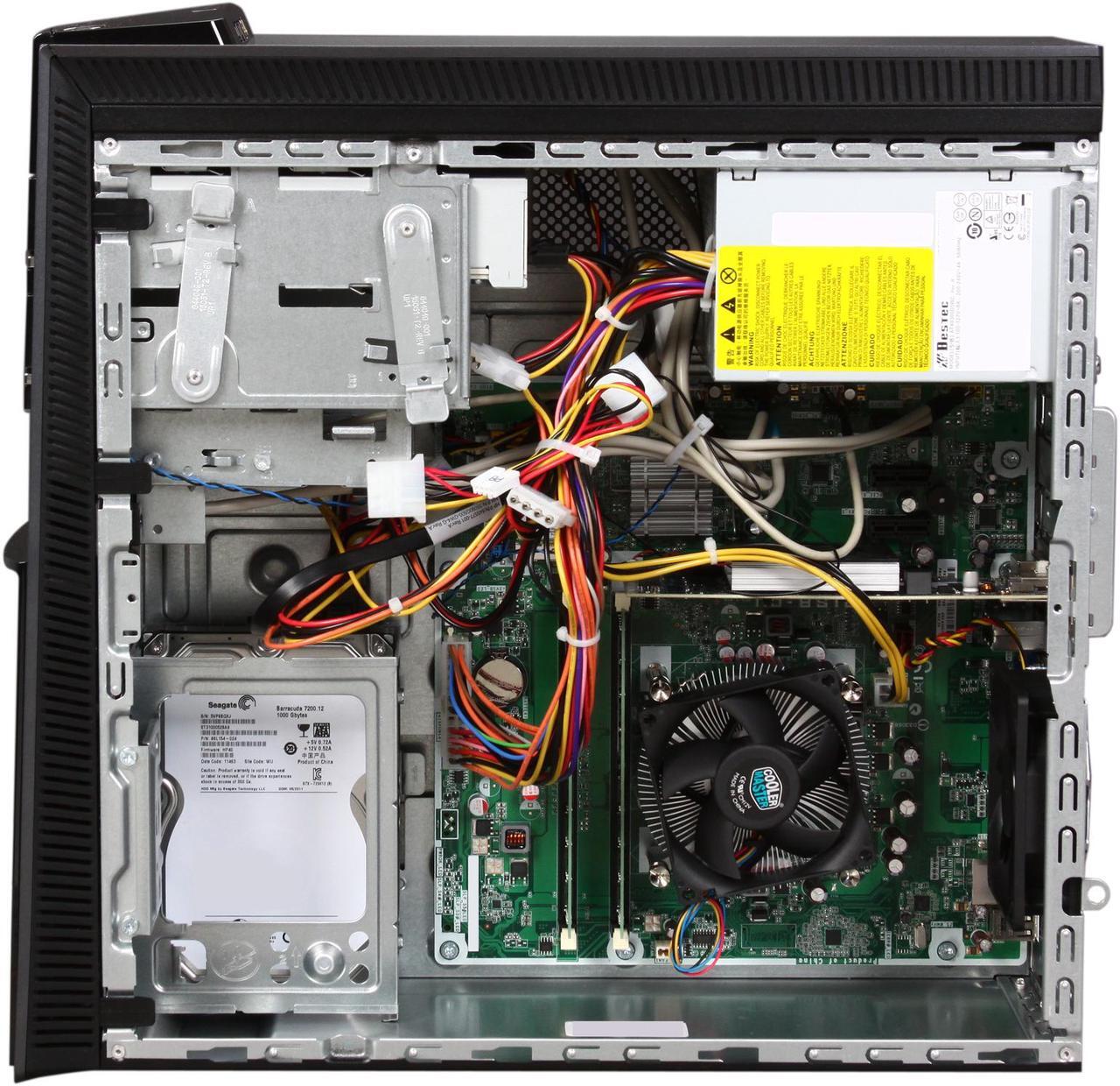 Alt view image 6 of 10 - HP Desktop PC Pavilion Elite h8-1010 (QN557AA#ABA) Intel Core i5-2390T 8GB DDR3 1TB HDD AMD Radeon HD 6450 Windows 7 Home Premium 64-bit