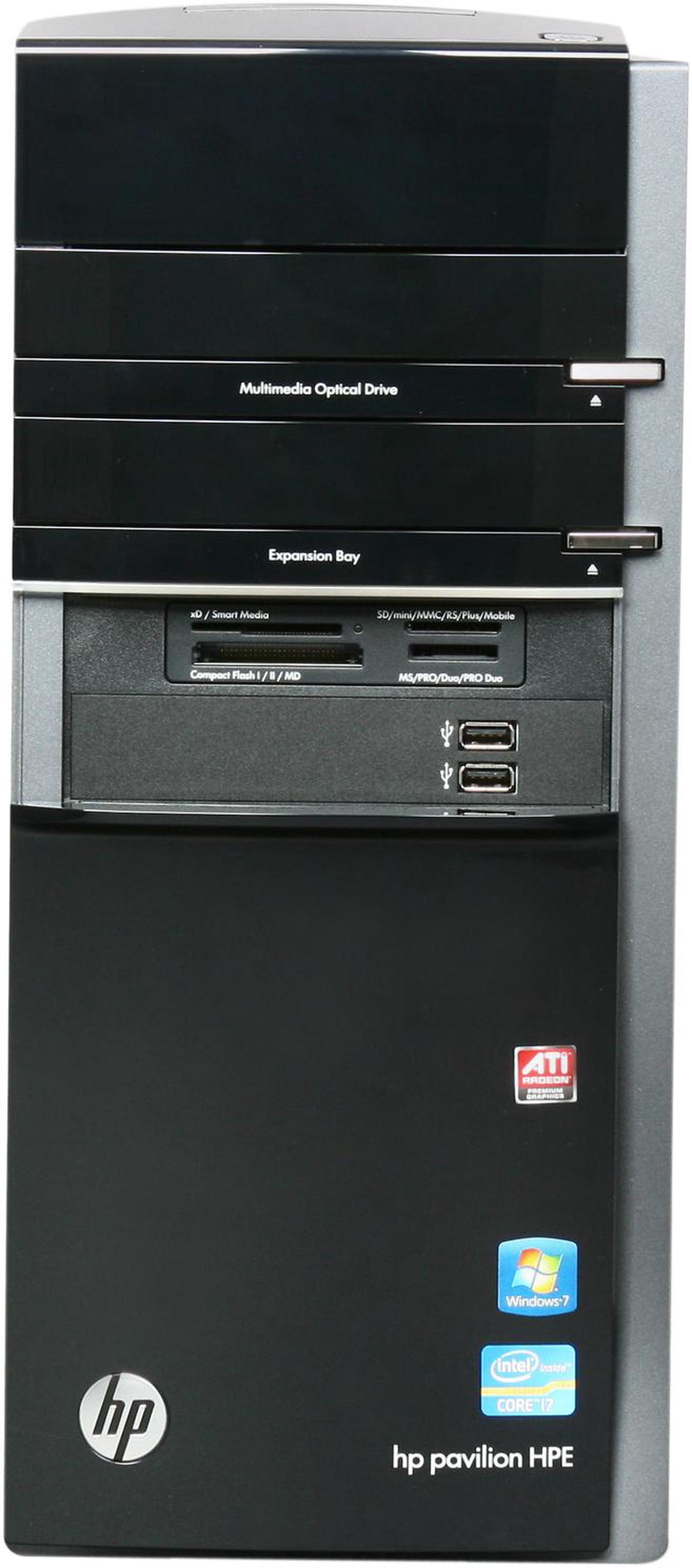 Alt view image 2 of 9 - HP Desktop PC Pavilion Elite h8-1020 (QN559AA#ABA) Intel Core i7-2600S 8GB DDR3 1TB HDD AMD Radeon HD 6570 Windows 7 Home Premium 64-bit