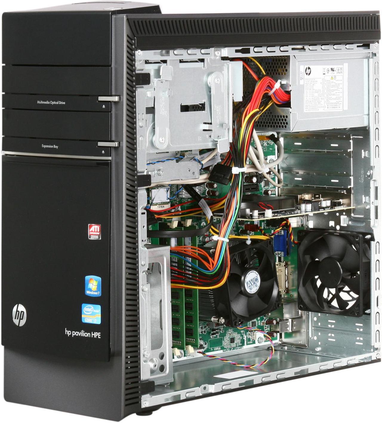 Alt view image 7 of 9 - HP Desktop PC Pavilion Elite h8-1020 (QN559AA#ABA) Intel Core i7-2600S 8GB DDR3 1TB HDD AMD Radeon HD 6570 Windows 7 Home Premium 64-bit