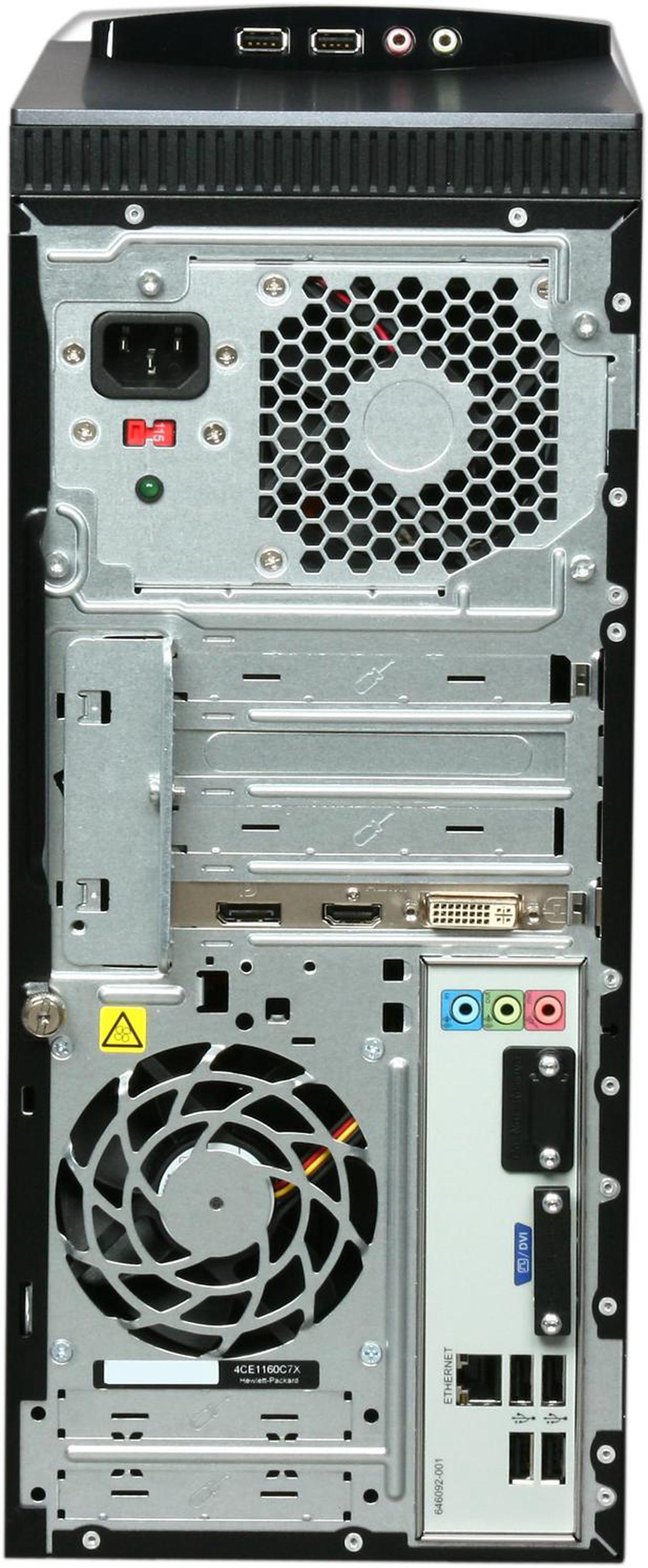 Alt view image 8 of 9 - HP Desktop PC Pavilion Elite h8-1020 (QN559AA#ABA) Intel Core i7-2600S 8GB DDR3 1TB HDD AMD Radeon HD 6570 Windows 7 Home Premium 64-bit
