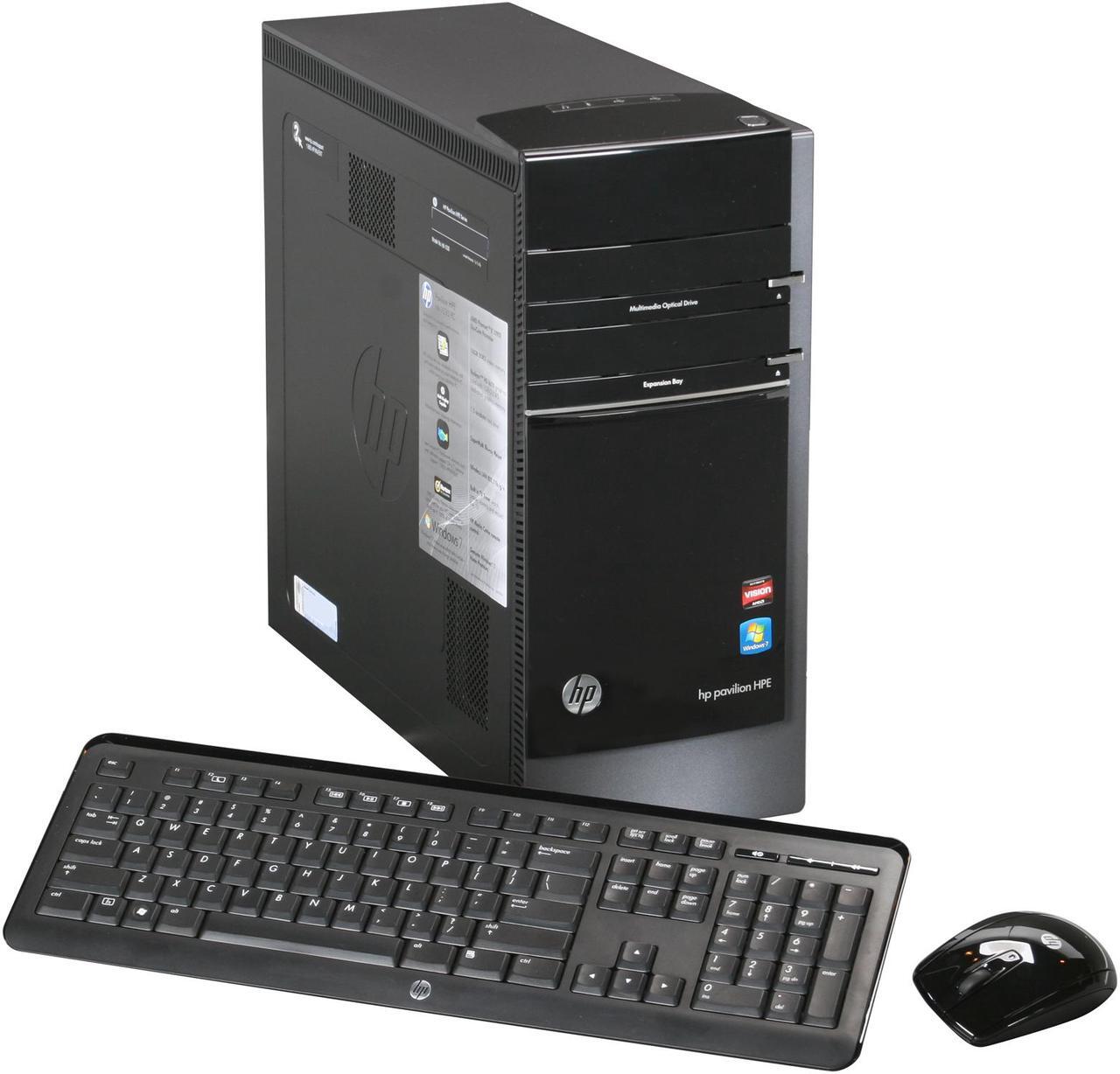 Main image of HP Desktop PC Pavilion Elite h8-1030 (QN561AA#ABA) AMD Phenom II X6 1090T 10GB DDR3 1.5TB HDD AMD Radeon HD 6670 Windows 7 Home Premium 64-bit