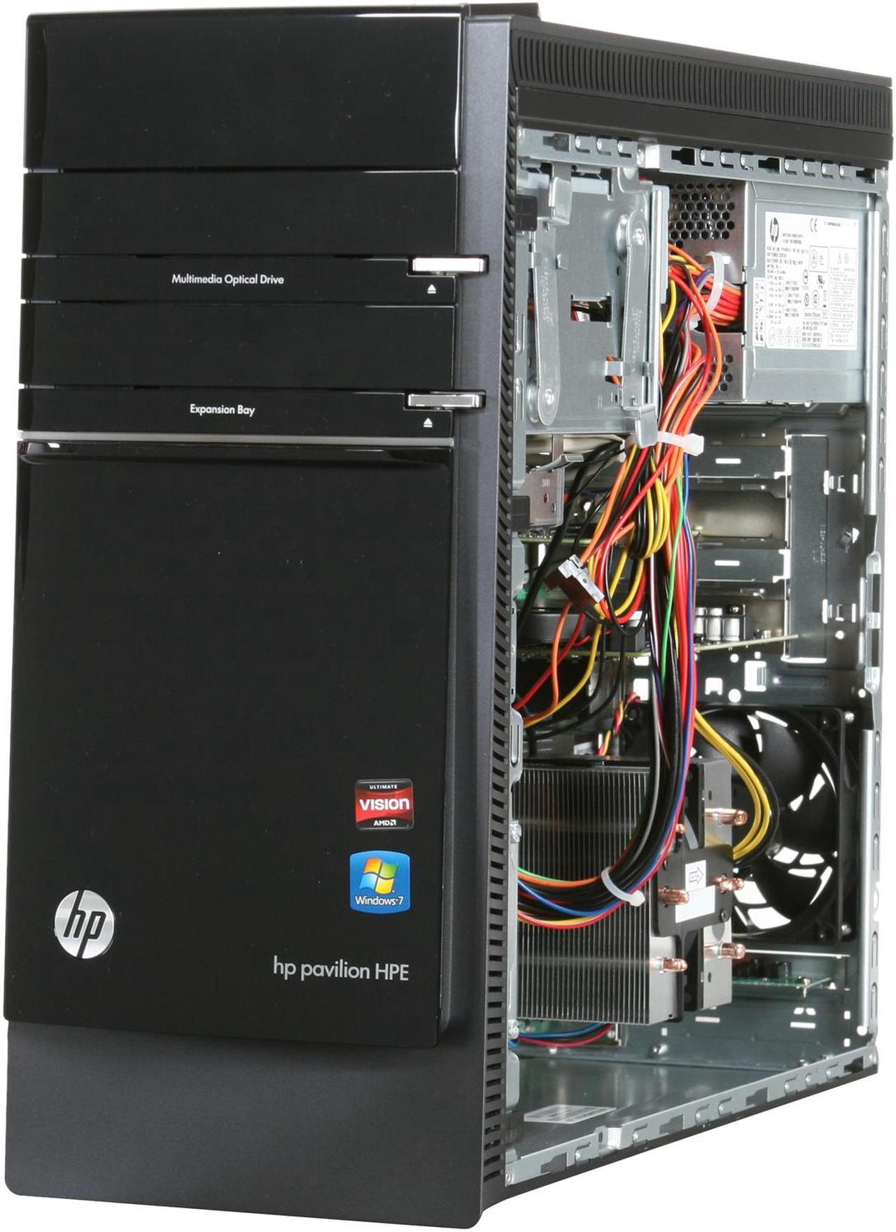 Alt view image 7 of 10 - HP Desktop PC Pavilion Elite h8-1030 (QN561AA#ABA) AMD Phenom II X6 1090T 10GB DDR3 1.5TB HDD AMD Radeon HD 6670 Windows 7 Home Premium 64-bit
