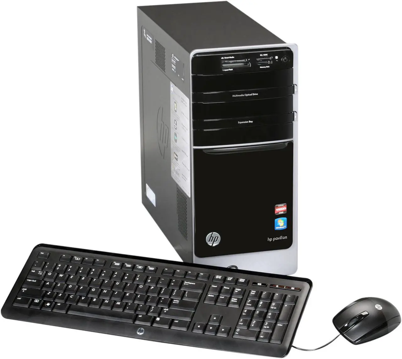HP Desktop PC Pavilion p71010 (BV703AAABA) AMD Athlon II X4 645 6GB