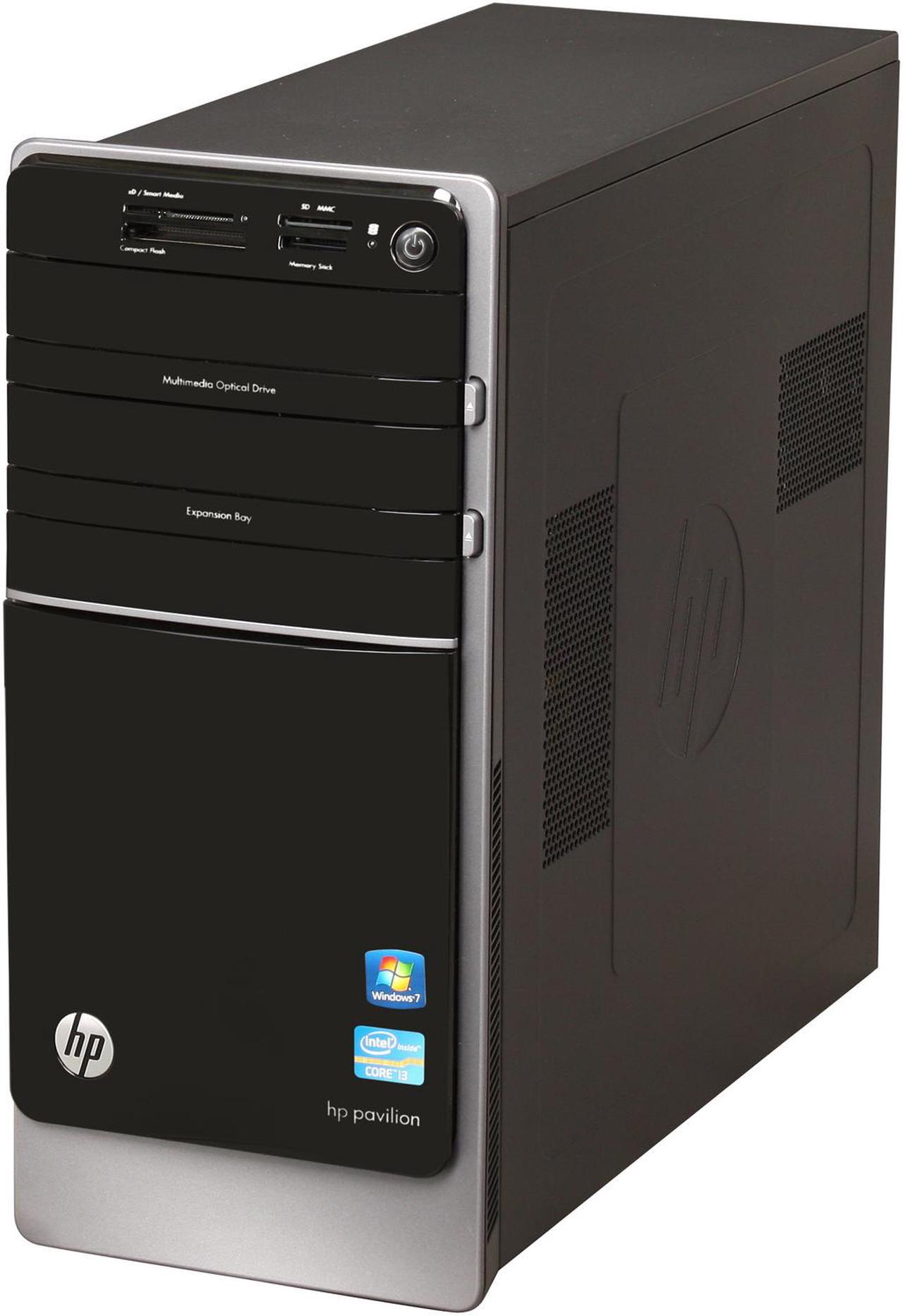 Alt view image 3 of 9 - HP Desktop PC Pavilion p7-1030 (BV705AA#ABA) Intel Core i3-2100 8GB DDR3 1TB HDD Intel HD Graphics Windows 7 Home Premium 64-bit
