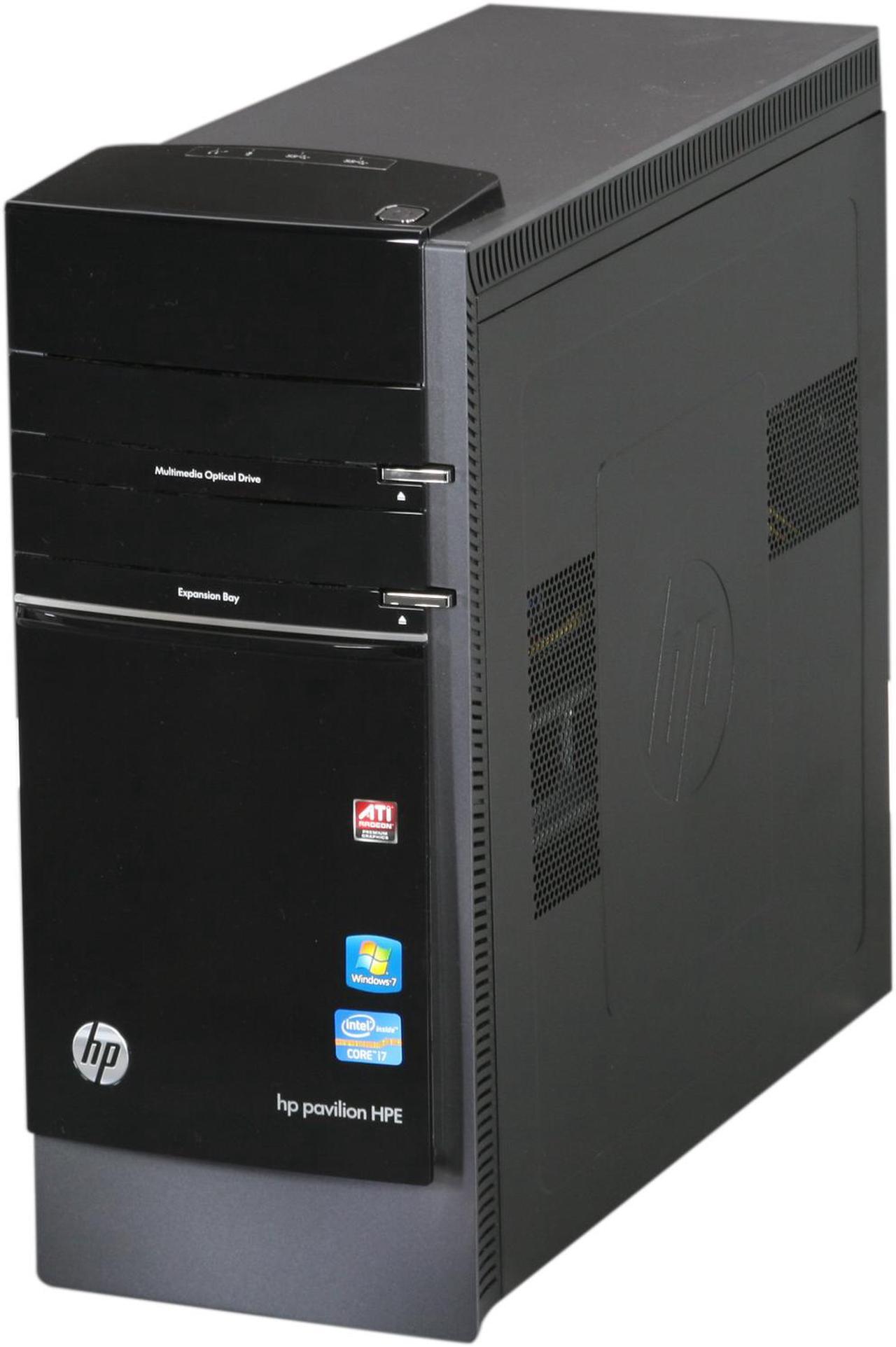 Alt view image 3 of 10 - HP Desktop PC Pavilion Elite h8-1050 (QN563AA#AB) Intel Core i7-2600 10GB DDR3 1.5TB HDD AMD Radeon HD 6850 Windows 7 Home Premium 64-bit