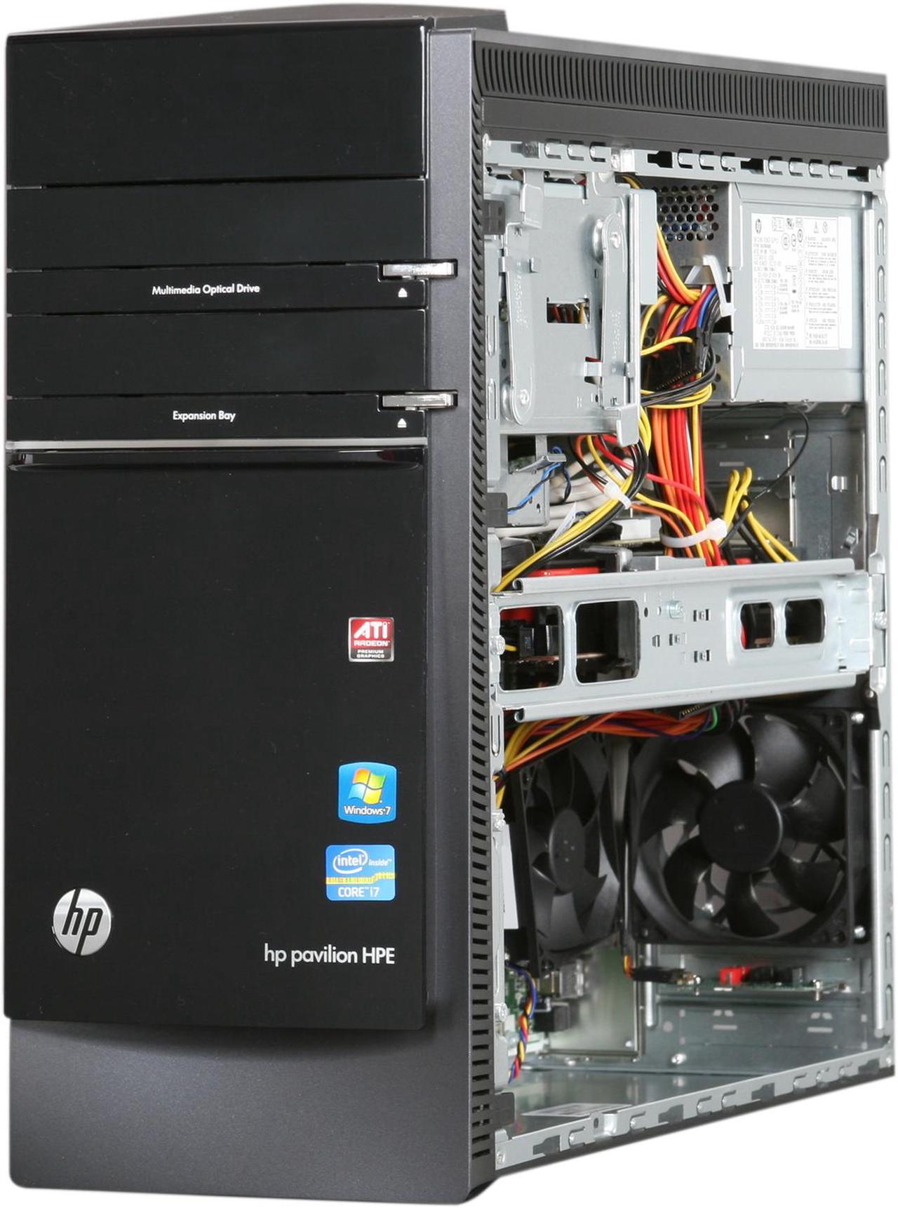 Alt view image 7 of 10 - HP Desktop PC Pavilion Elite h8-1050 (QN563AA#AB) Intel Core i7-2600 10GB DDR3 1.5TB HDD AMD Radeon HD 6850 Windows 7 Home Premium 64-bit