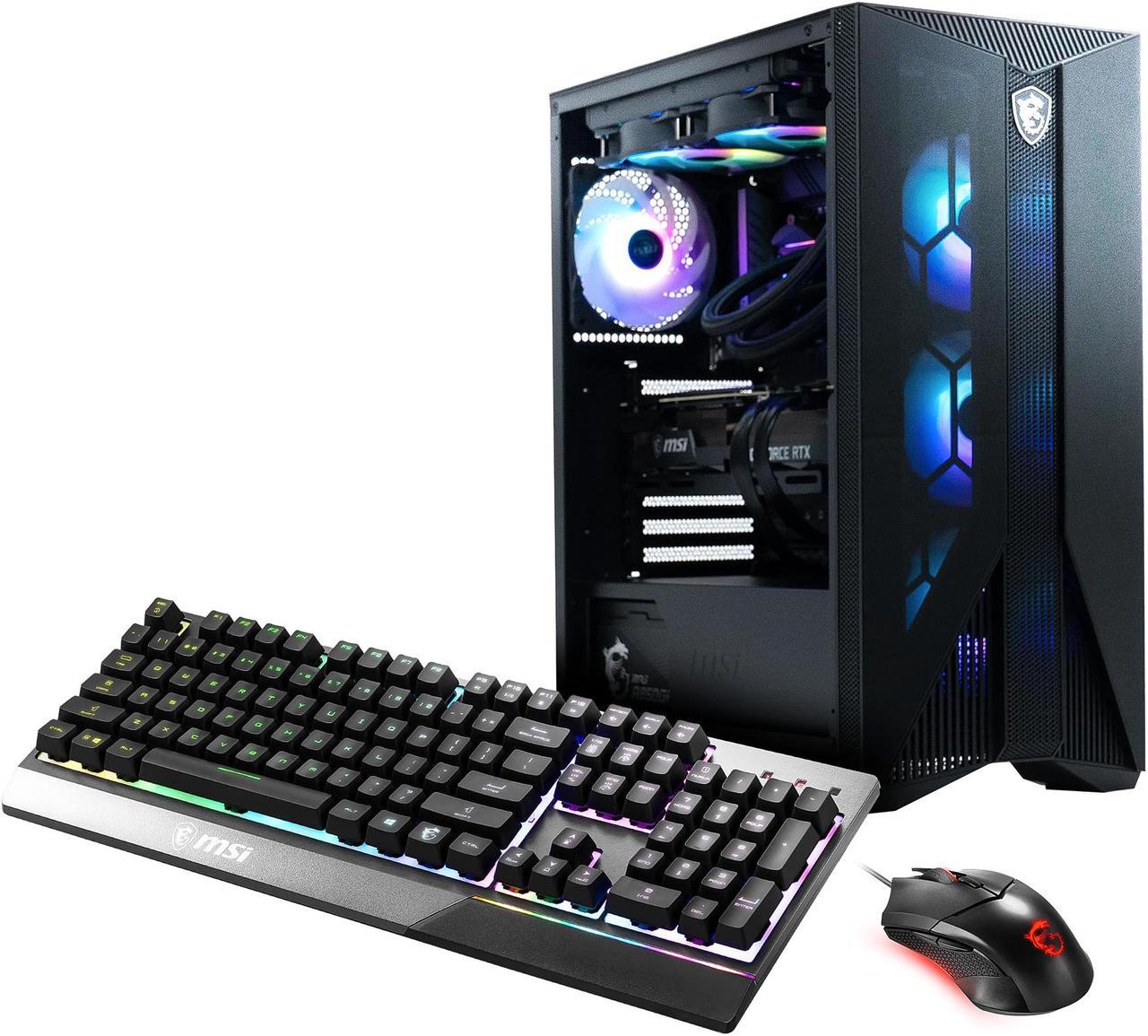 MSI Aegis RS Gaming Desktop, Intel Core i9 12900KF, GeForce RTX 3080 Ti, 64GB DDR5, 2TB NVMe SSD,  Windows 11 Home (Aegis RS 12TF-252US)