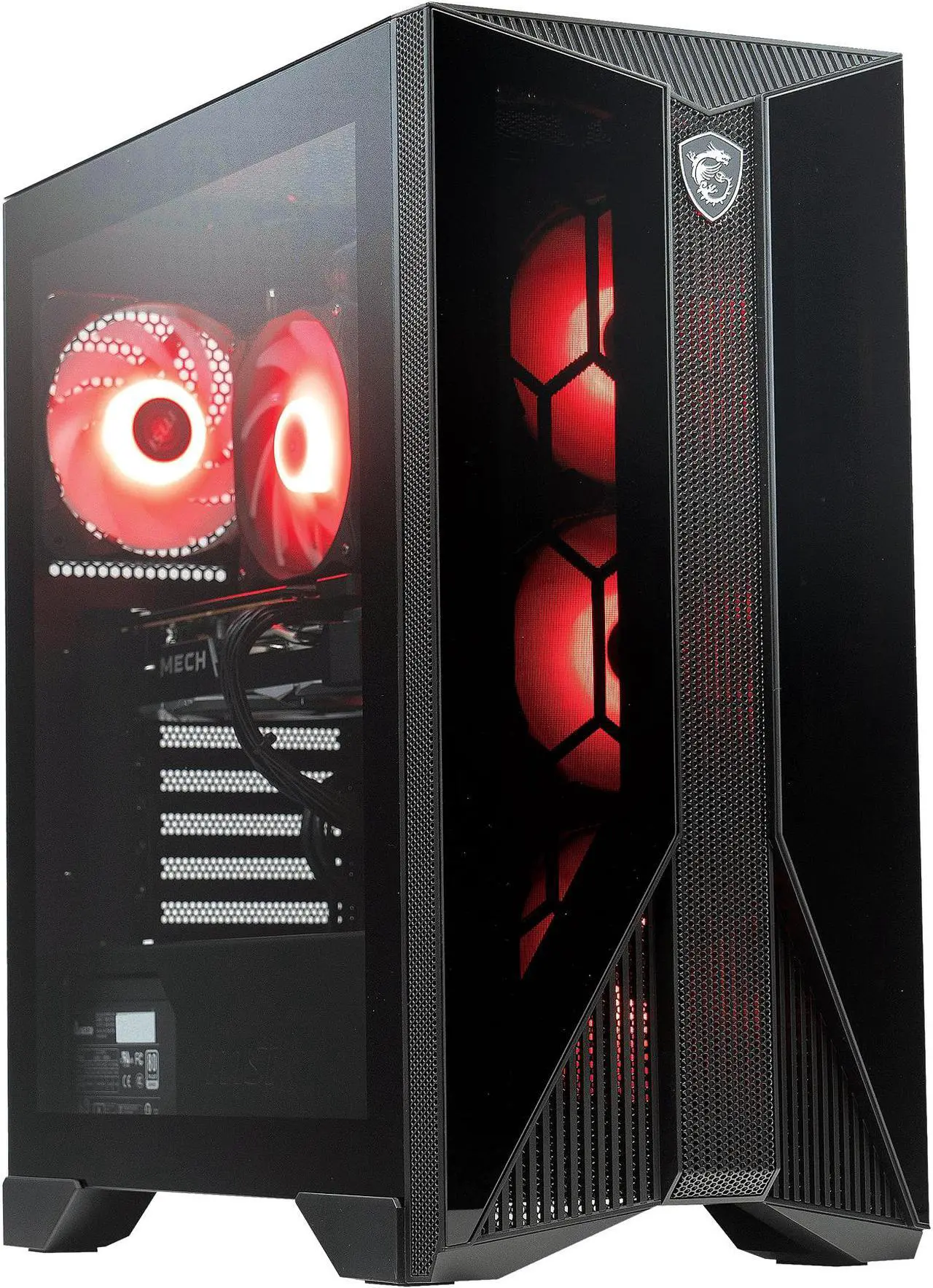 Main image of MSI Gaming Desktop Aegis ZS 5DQ-279US AMD Ryzen 7 5700G 16GB DDR4 1TB PCIe SSD AMD Radeon RX 6600 XT Windows 11 Home 64-bit