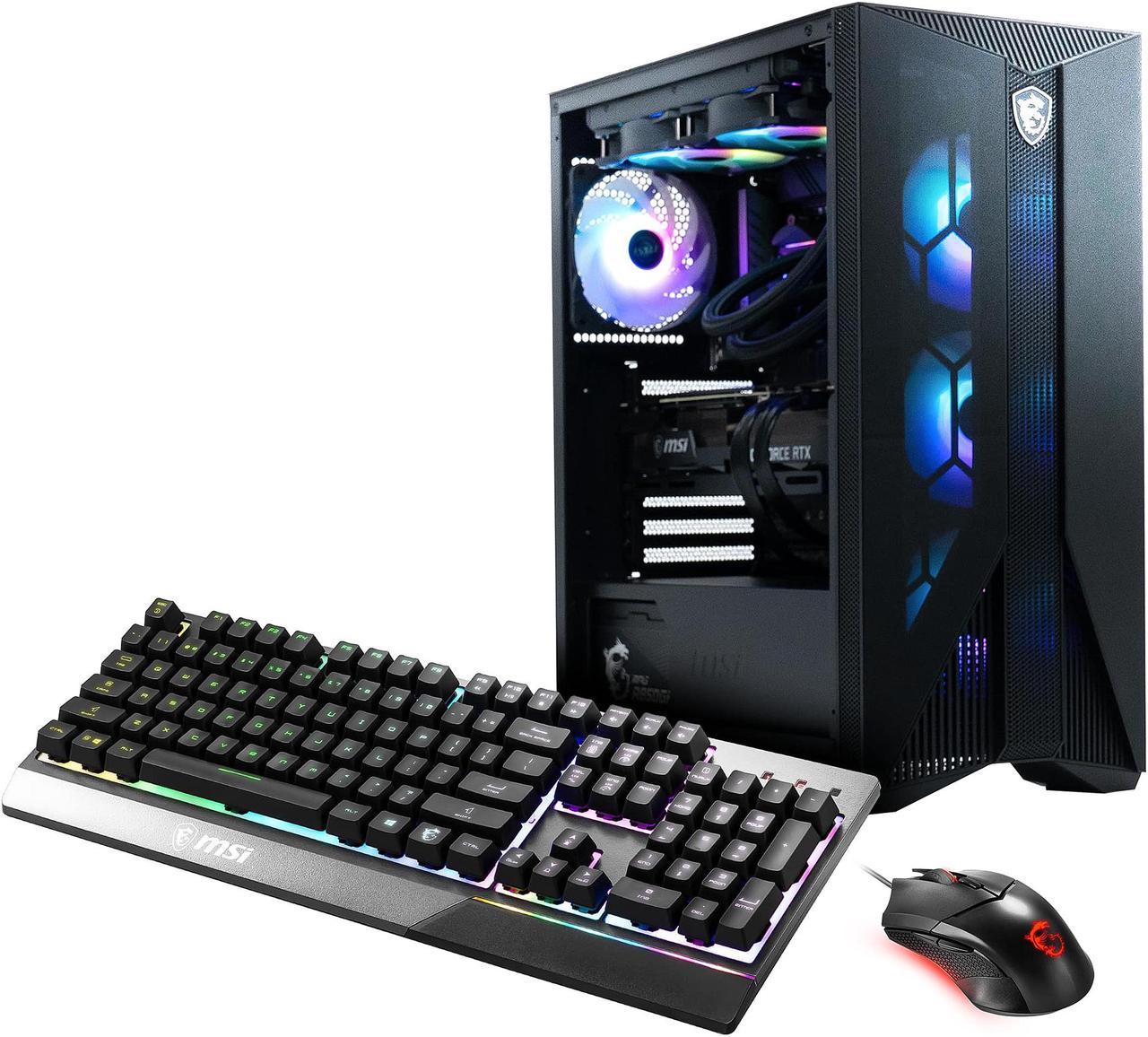 MSI Gaming Desktop Aegis RS 12TE-296US Intel Core i7-12700KF 16GB DDR5 1 TB PCIe SSD GeForce RTX 3070 Ti Windows 11 Home 64-bit