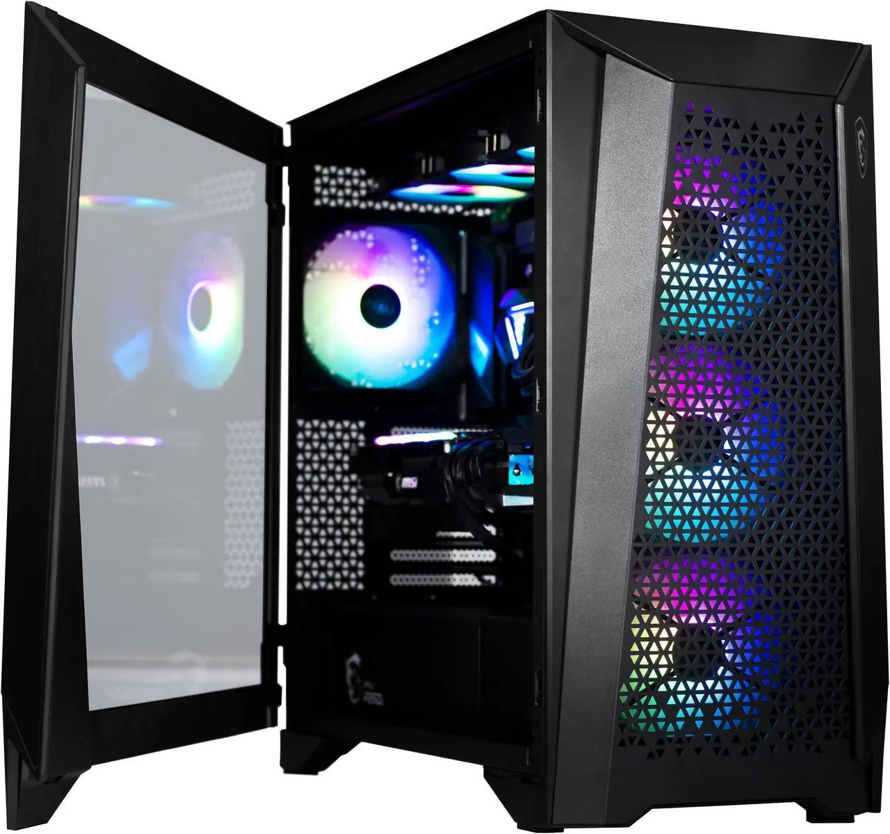 Alt view image 2 of 7 - MSI Gaming Desktop NVIDIA GeForce RTX 4090 GAMING TRIO 24G Intel Core i7 13th Gen 13700KF (3.40GHz) 32GB DDR5 2TB M.2 NVMe Gen4 M480 SSD Windows 11 Pro Infinite RS 13NUI-419US