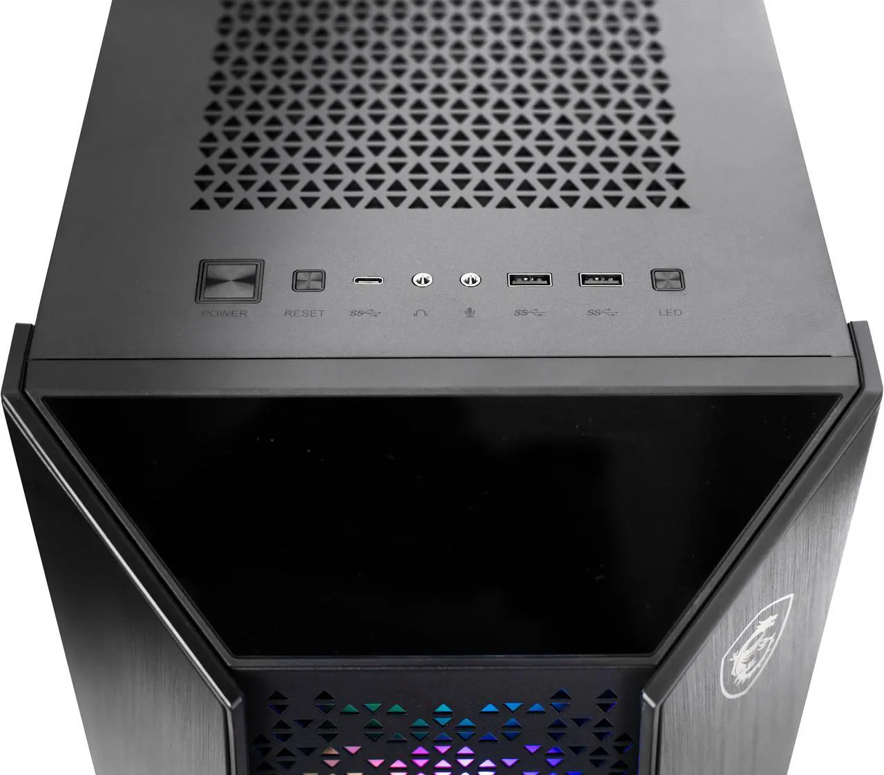 Alt view image 5 of 7 - MSI Gaming Desktop NVIDIA GeForce RTX 4090 GAMING TRIO 24G Intel Core i7 13th Gen 13700KF (3.40GHz) 32GB DDR5 2TB M.2 NVMe Gen4 M480 SSD Windows 11 Pro Infinite RS 13NUI-419US