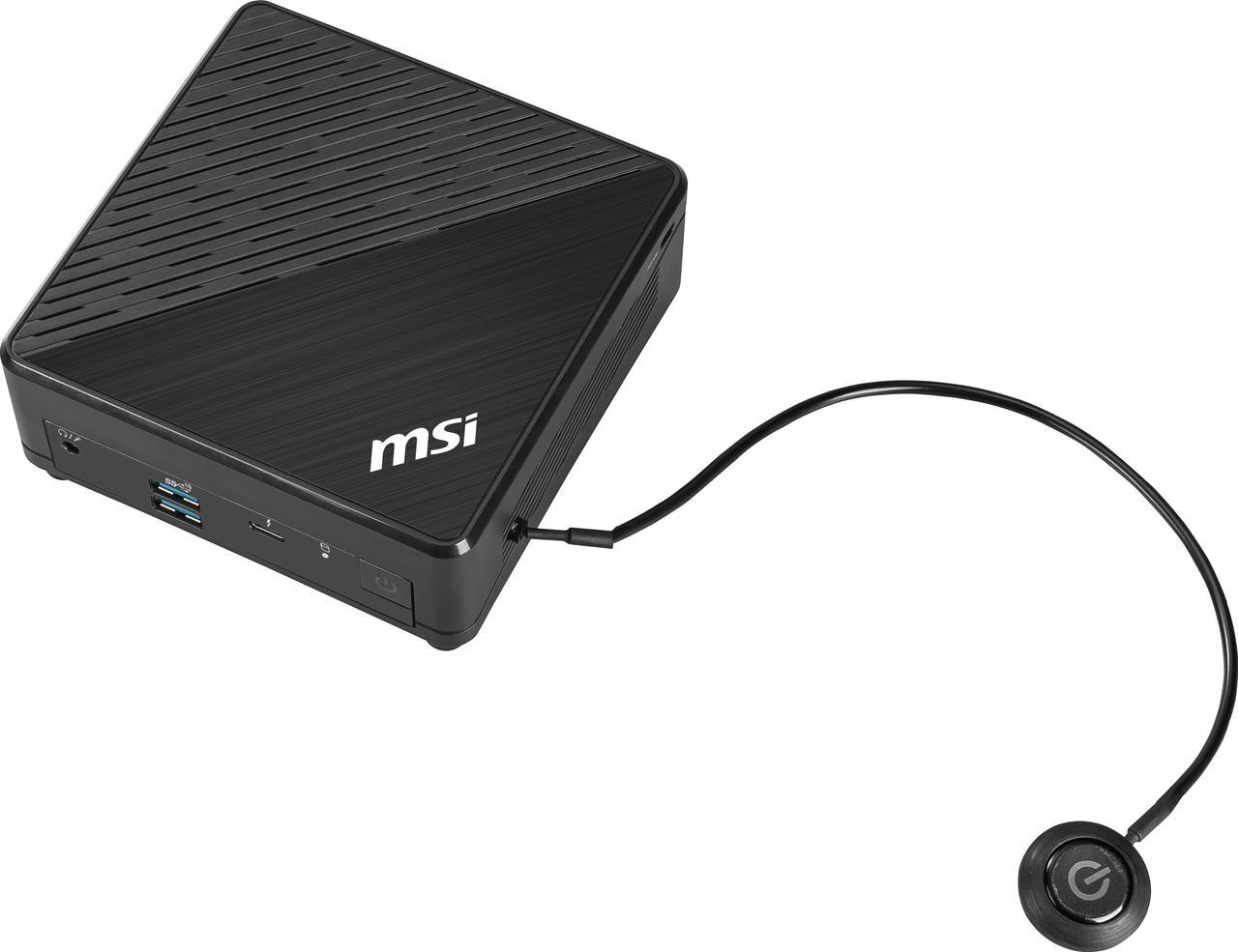 Alt view image 13 of 14 - MSI Desktop Computer Cubi 5 12M-029US Intel Core i5-1235U 8GB DDR4 512GB PCIe SSD Intel Iris Xe Graphics Windows 11 Home 64-bit
