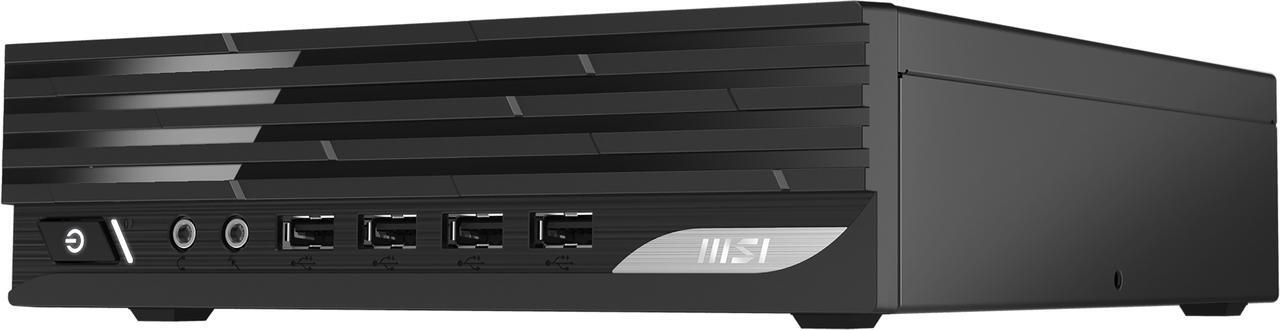 Alt view image 5 of 20 - MSI Desktop Computer PRO DP21 13M-498US Intel Core i3-13100 8GB DDR4 500GB PCIe SSD Intel UHD Graphics 730 Windows 11 Home 64-bit