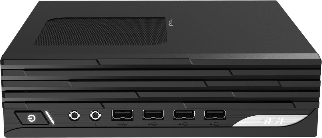 Alt view image 6 of 20 - MSI Desktop Computer PRO DP21 13M-498US Intel Core i3-13100 8GB DDR4 500GB PCIe SSD Intel UHD Graphics 730 Windows 11 Home 64-bit