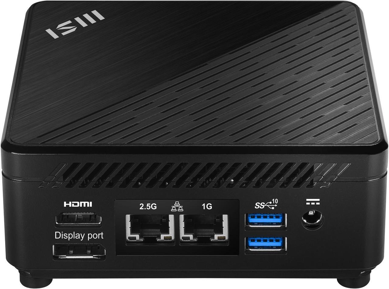 Alt view image 4 of 12 - MSI Desktop Computer Cubi 5 12M-286US Intel Core i5-1235U 16GB DDR4 1TB PCIe SSD Intel Iris Xe Graphics Windows 11 Home 64-bit