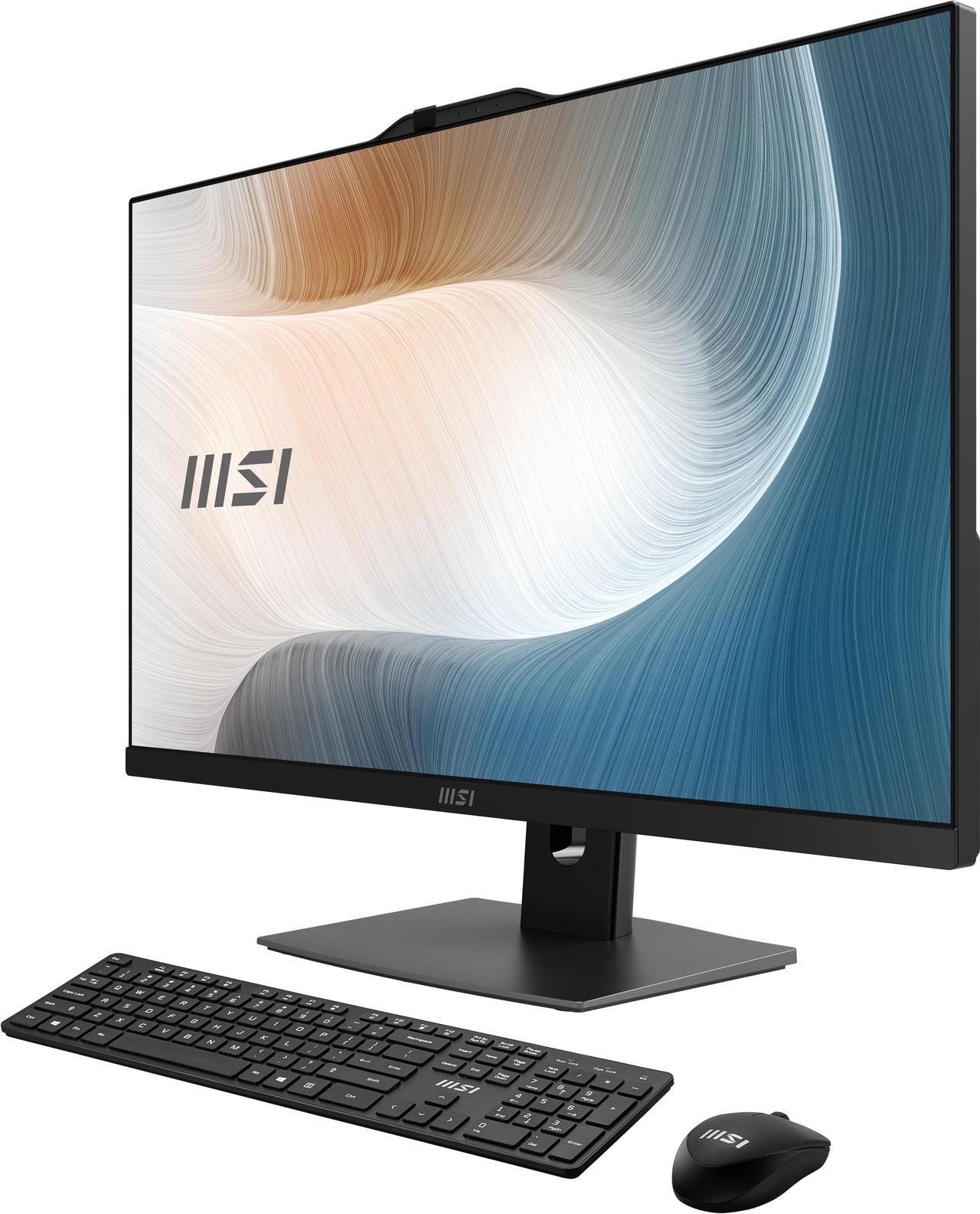 Alt view image 3 of 17 - MSI All-in-One Computer Modern AM272P 1M-821US Intel Core 5 120U 16GB DDR5 1TB PCIe SSD 27" Windows 11 Pro 64-bit