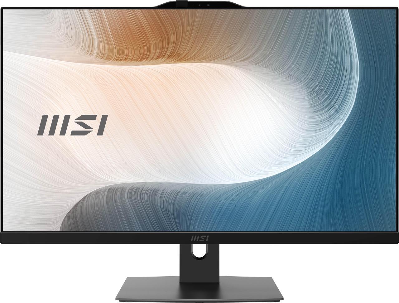 Alt view image 4 of 17 - MSI All-in-One Computer Modern AM272P 1M-821US Intel Core 5 120U 16GB DDR5 1TB PCIe SSD 27" Windows 11 Pro 64-bit