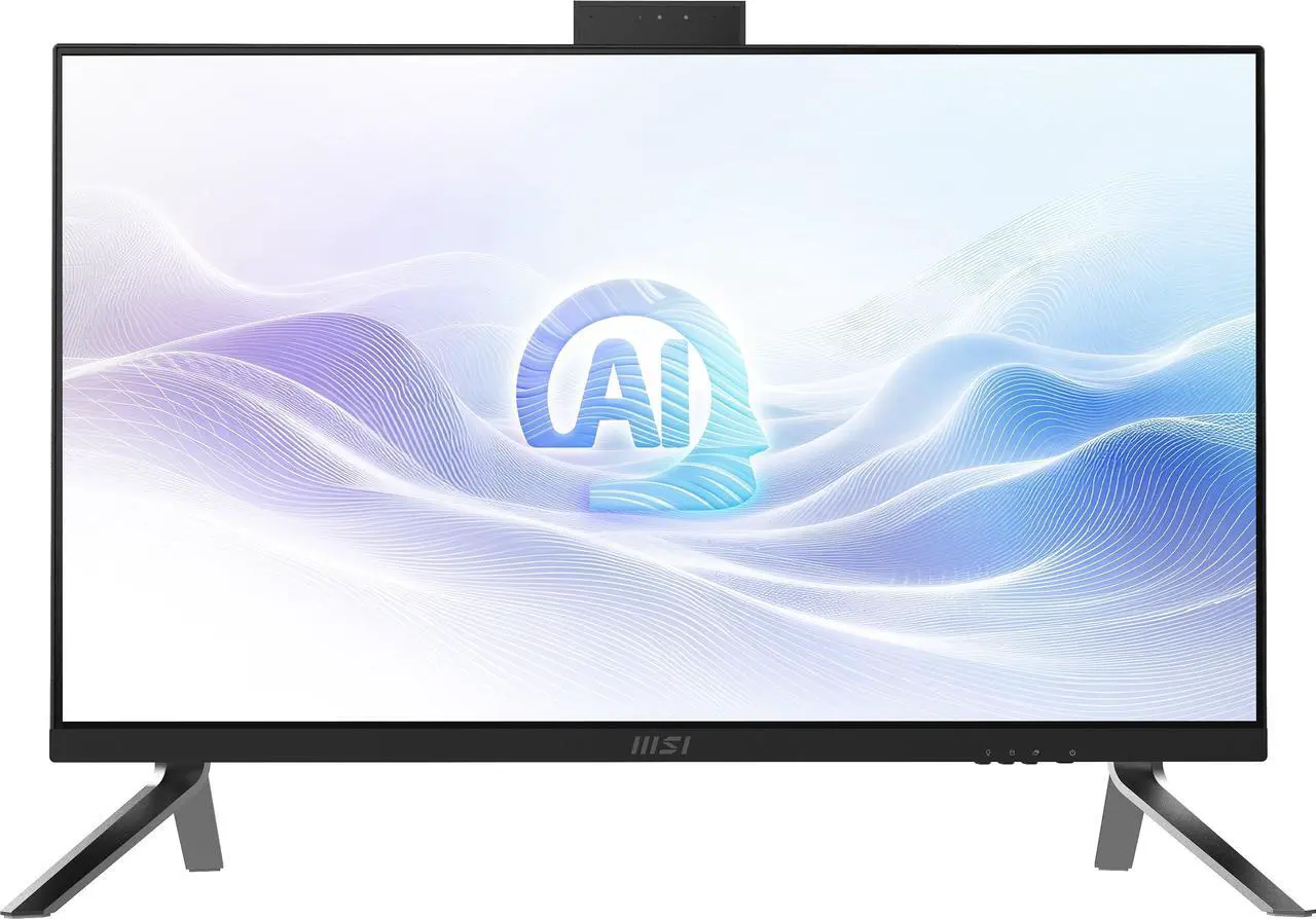 Alt view image 2 of 12 - MSI All-in-One PCs Modern AM273Q AI 1UM-039US Intel Core Ultra 7 155H 16GB DDR5 1TB SSD 27" Windows 11 Home