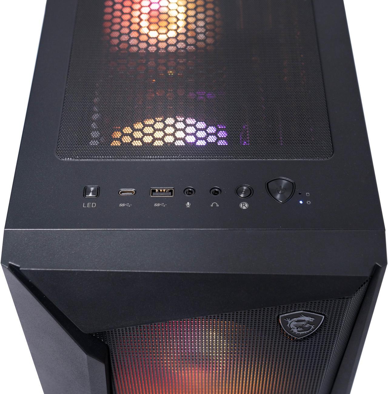 Alt view image 9 of 10 - MSI CODEX Z2 Gaming Desktop PC AMD Ryzen 7 8700F GeForce RTX 4060 32GB RAM 1TB NVMe SSD Windows 11 Home B8NUC-269US