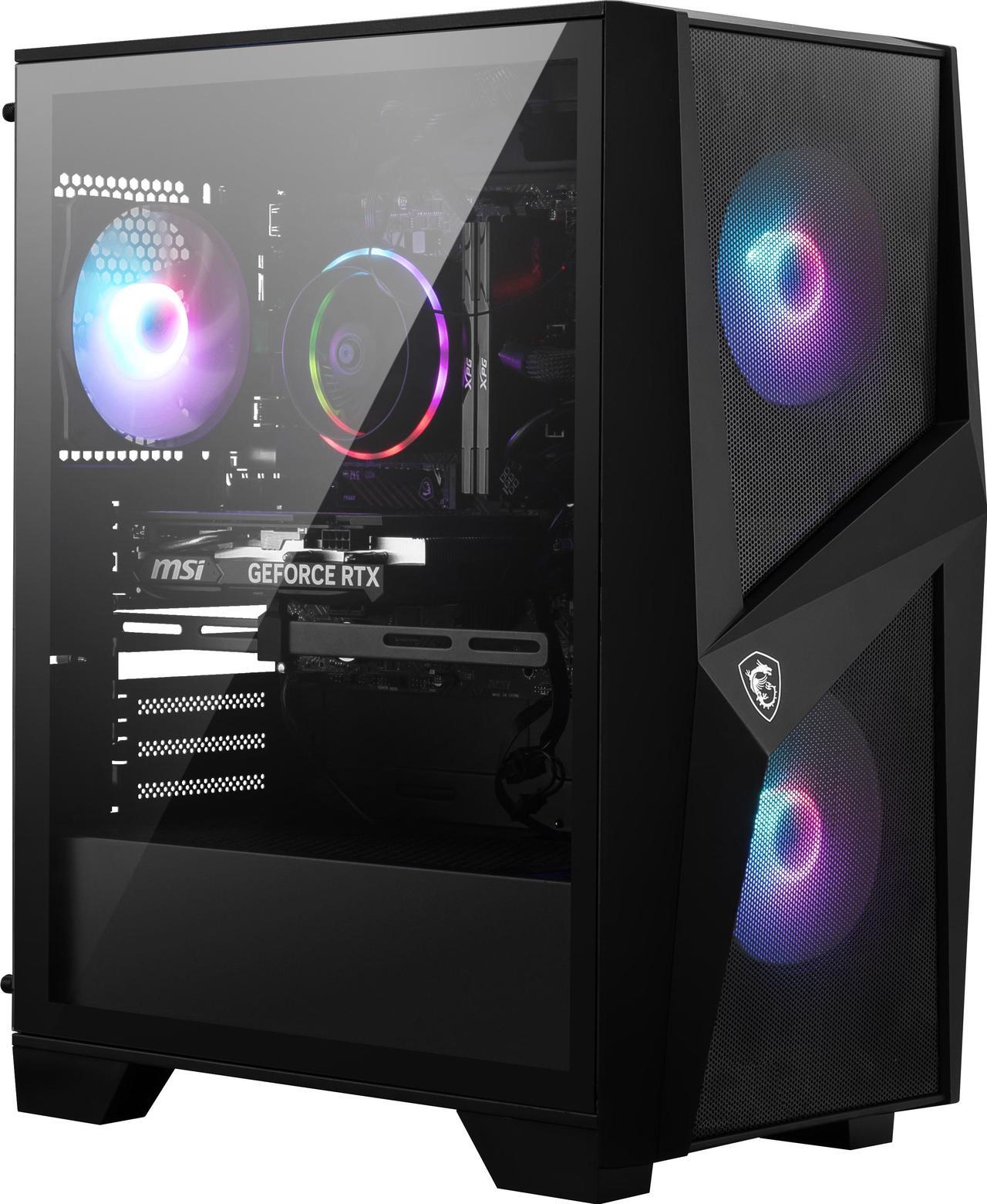 Alt view image 7 of 10 - MSI Codex R2 Gaming PC, Intel Core i5-13400F, GeForce RTX 4060, 16GB DDR5, 1 TB SSD, Windows 11 Home, Codex R2 C13NUC5-266US