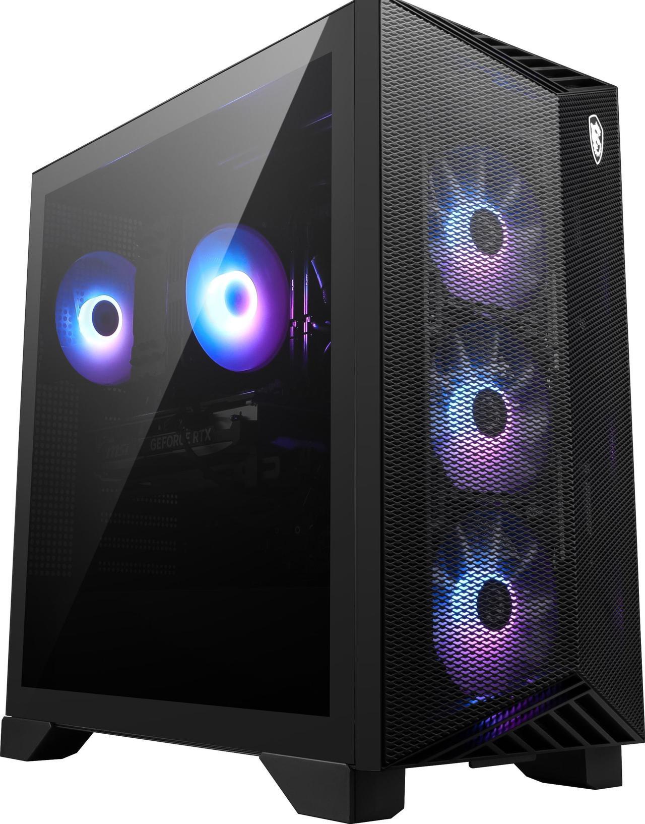 Alt view image 2 of 5 - MSI Aegis Z Gaming Desktop PC, AMD Ryzen 7 7700, RTX 4060 Ti, 32GB DDR5 5600MHz, 2TB NVMe SSD, Windows 11 Home 64-bit, Aegis Z2 C7NUD-1208US