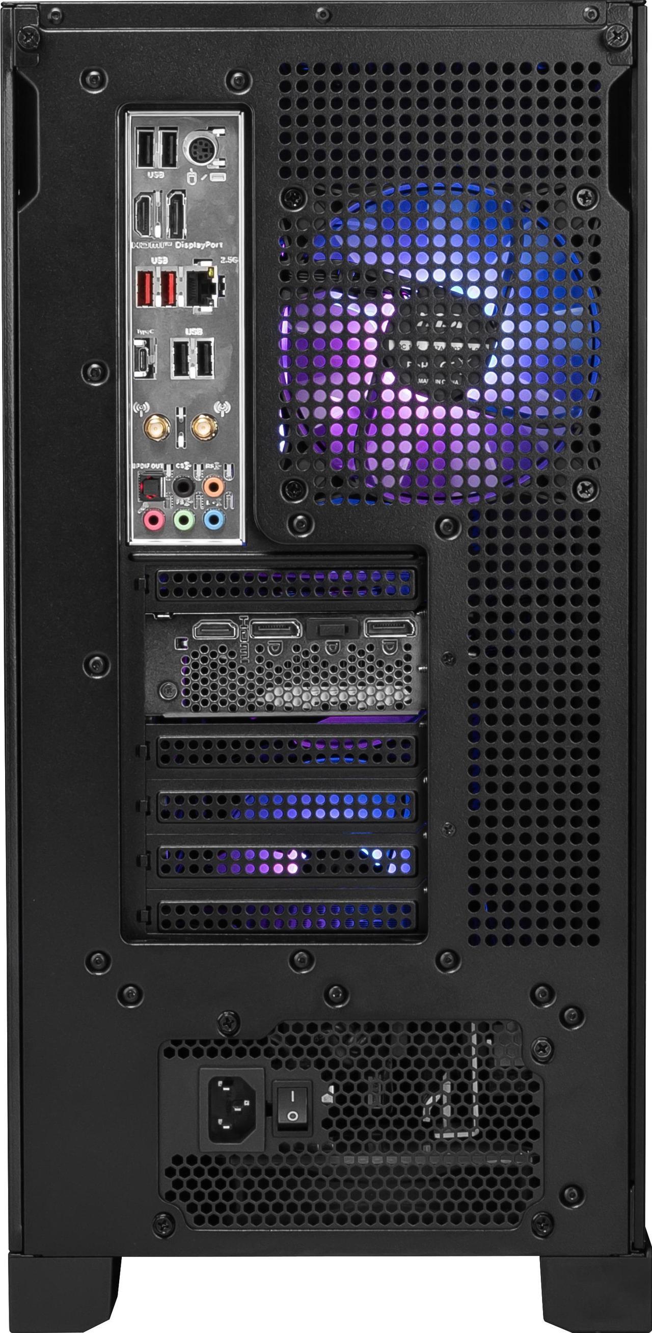Alt view image 6 of 13 - MSI AEGIS R2 Gaming Desktop Intel Core i7-14700F GeForce RTX 4070 Ti SUPER 32GB RAM 1 TB SSD GeForce  Windows 11 Home A14NUF7-823US