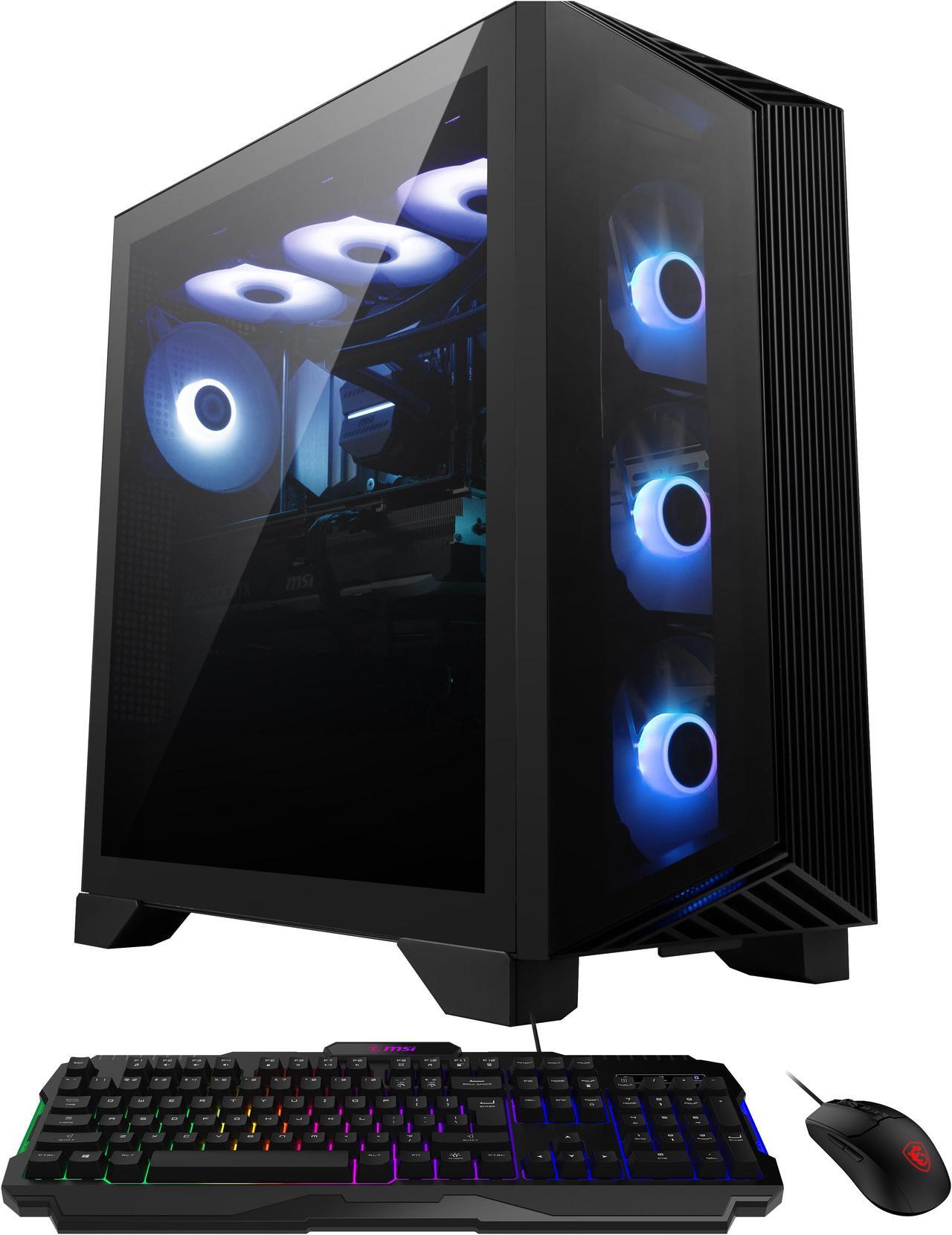Alt view image 8 of 13 - MSI AEGIS R2 Gaming Desktop Intel Core i7-14700F GeForce RTX 4070 Ti SUPER 32GB RAM 1 TB SSD GeForce  Windows 11 Home A14NUF7-823US