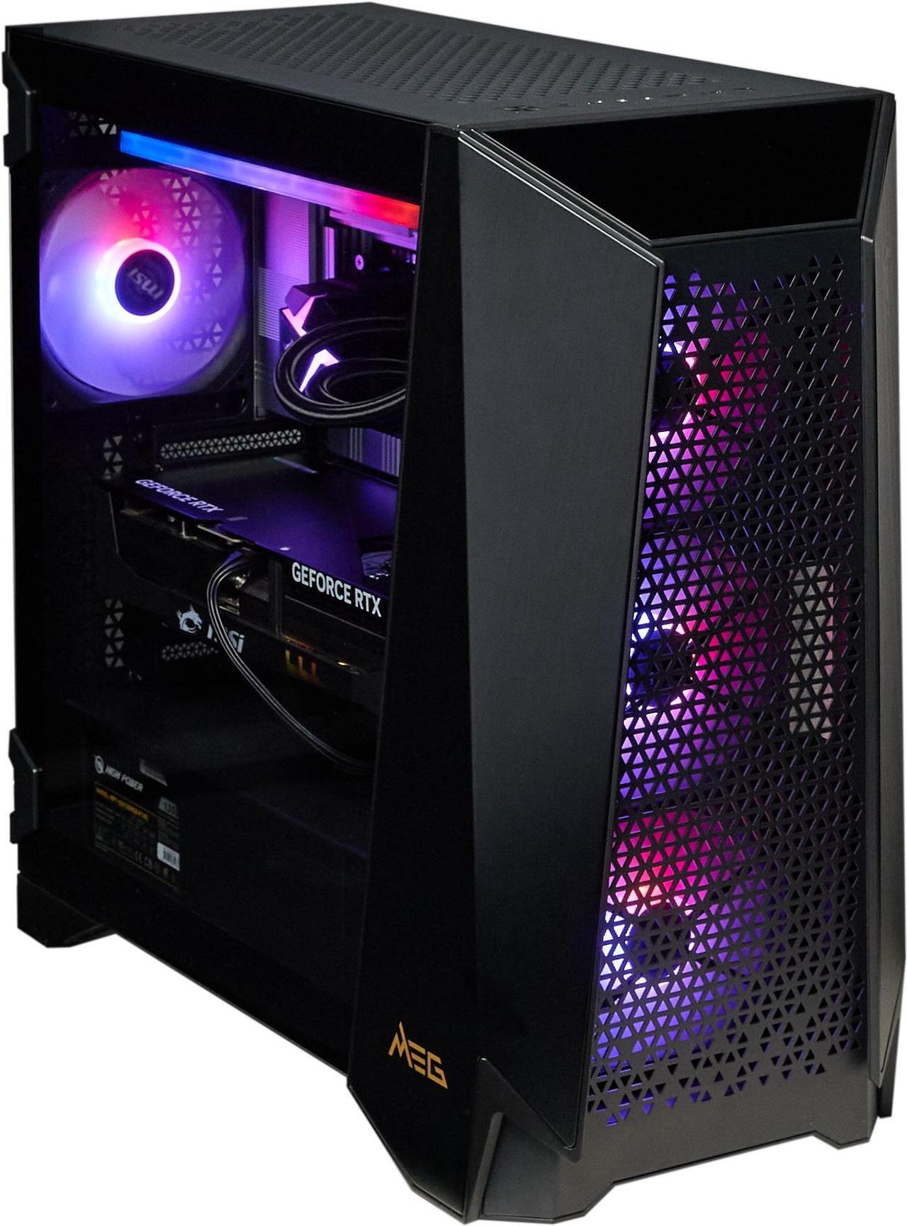 Alt view image 7 of 17 - MSI Infinite (Tower) Gaming Desktop ,Intel Ultra9 285K, GeForce RTX 5090, DDR5 6000 64GB(32GB*2), Gen 4 2TB M.2 NVMe, 360  Liquid Cooling, 1300W, USB Type-C, VR-Ready, Windows 11 Pro High-End