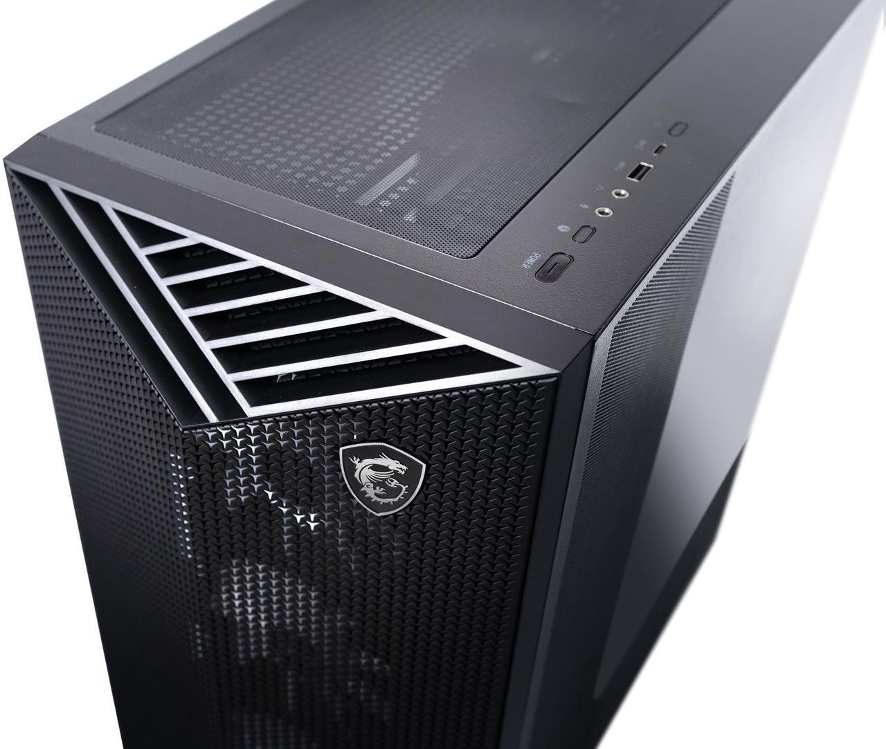 Alt view image 7 of 9 - MSI Aegis ZS2 (Tower) Gaming Desktop, AMD R9-9900X, GeForce RTX 5080, DDR5 6000 64GB Memory (32GB X 2) , 2TB NVMe SSD, Liquid CPU Cooling, USB Type-C, VR-Ready, Windows 11 Home