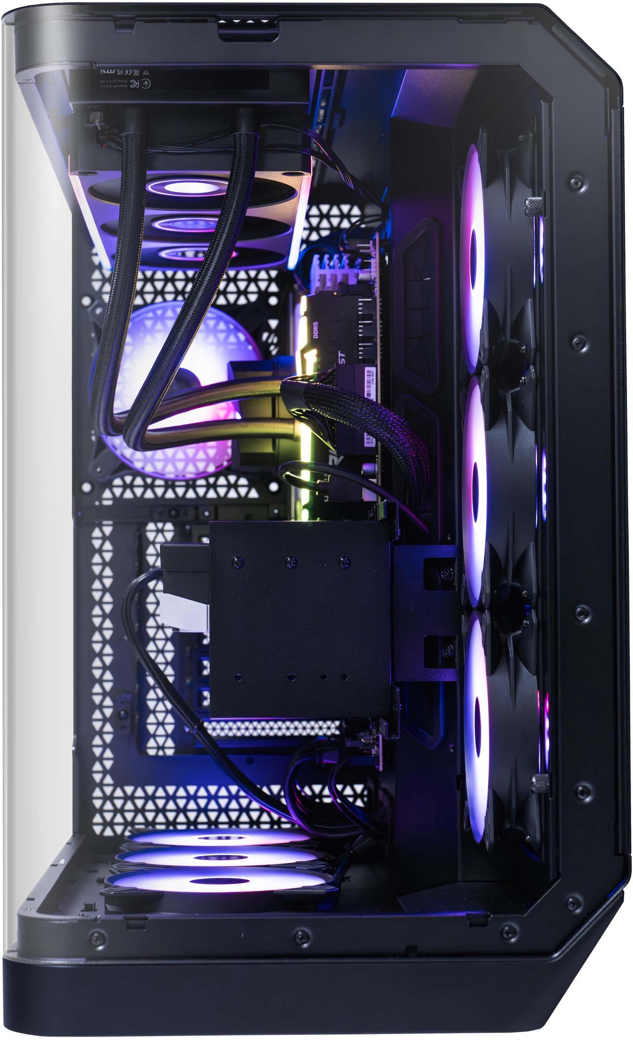 Alt view image 2 of 5 - MSI Vision RS Series Gaming Desktop PC Intel Core Ultra 9 285K 64GB DDR5 2 TB SSD GeForce RTX 5070 Ti Windows 11 Pro (Vision RS AI 2NVR9-1292US)