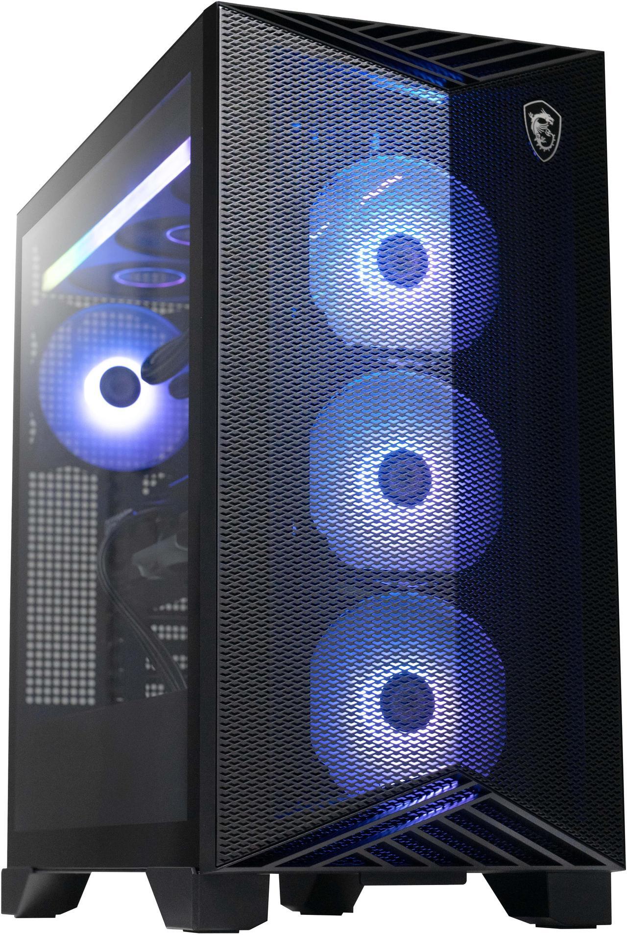 Alt view image 4 of 6 - MSI Aegis RS2 Series Gaming Desktop PC Intel Core Ultra 7 265K 32GB DDR5 2 TB SSD GeForce RTX 5070 Ti Windows 11 Home (Aegis RS2 AI C2NVR7-1296US)