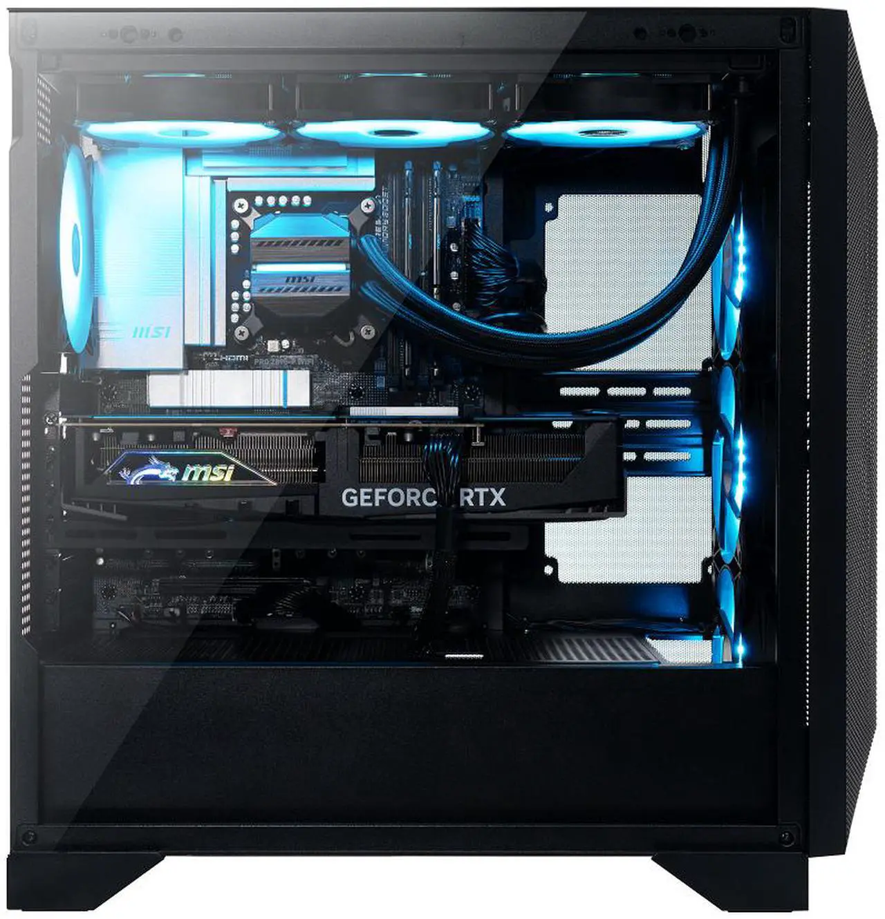 Alt view image 5 of 6 - MSI Gaming Desktop PC Aegis RS2 AI C2NVP7-1445US Intel Core Ultra 7 265K 32GB DDR5 1TB NVMe SSD GeForce RTX 5070 Windows 11 Home Advance