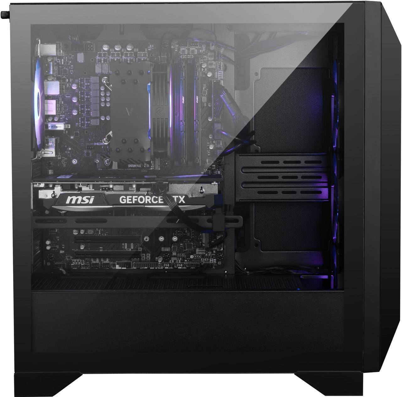 Alt view image 6 of 9 - MSI Gaming Desktop PC Aegis Z2 A8NVP-1447US AMD Ryzen 7 8700F 32GB DDR5 1TB NVMe SSD GeForce RTX 5070 Windows 11 Home Advance
